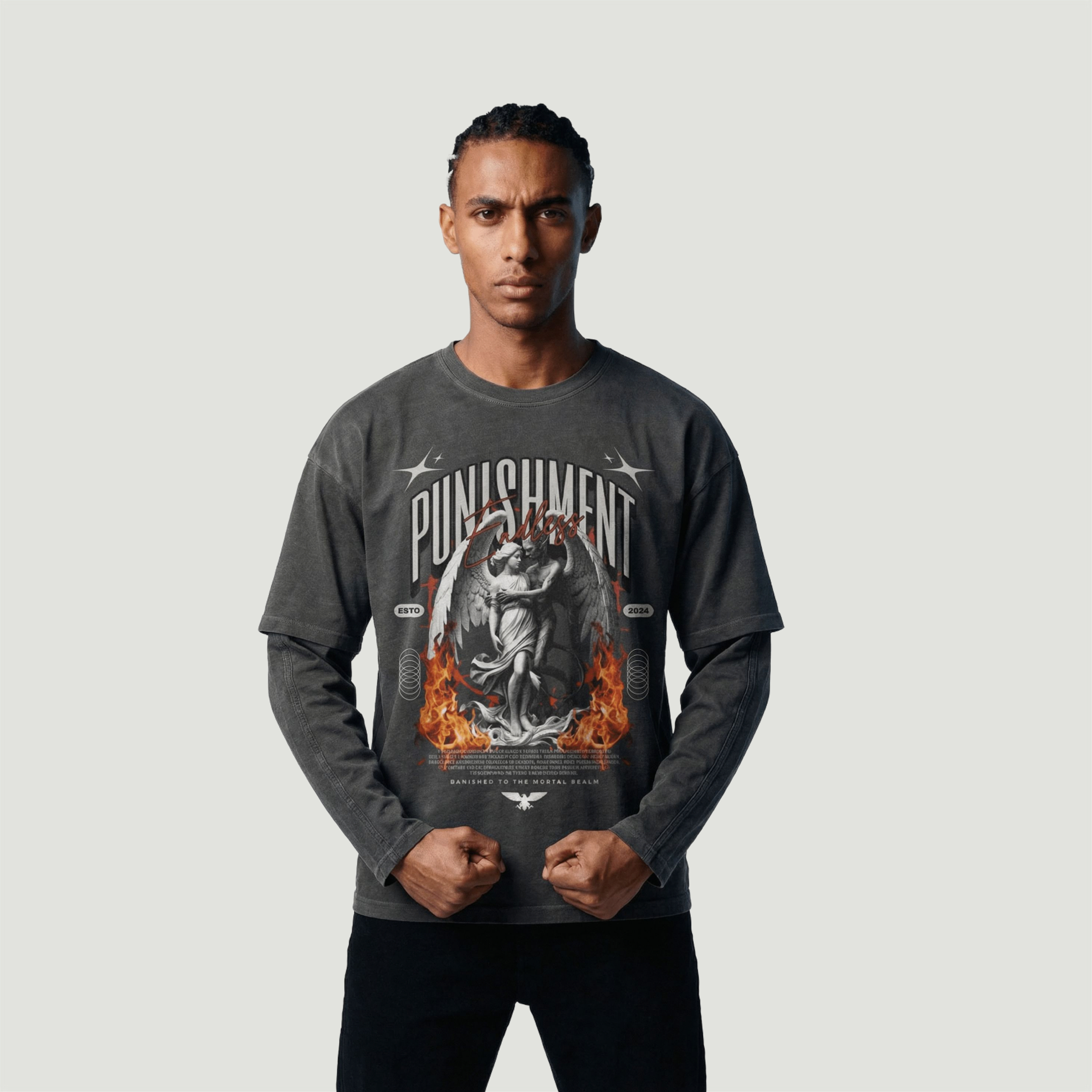 Punishment | Faux-Layered Long Sleeve | ILYRIANEDGE
