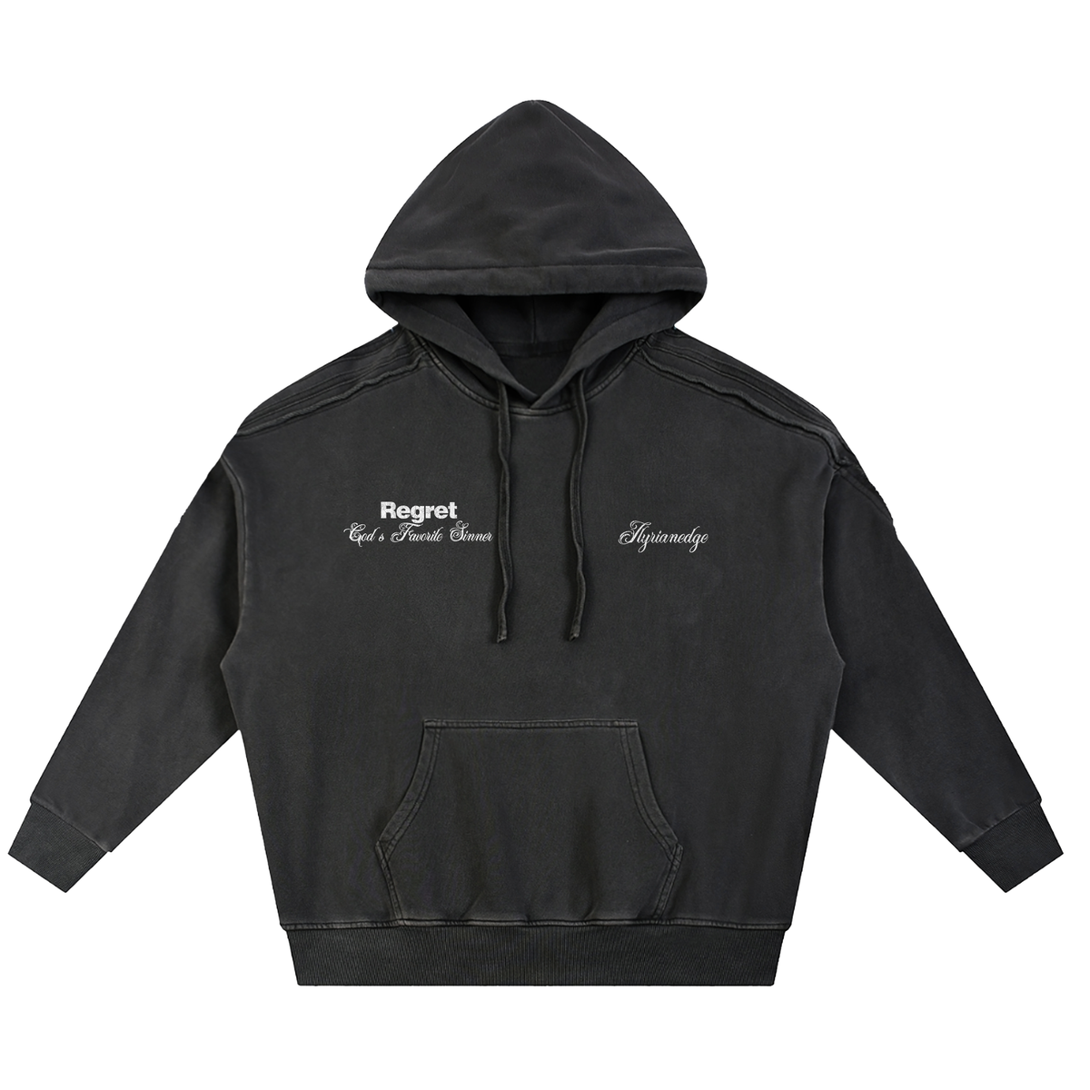 Fallen Grace |  Snow Washed 420 GSM Hoodie | ILYRIANEDGE