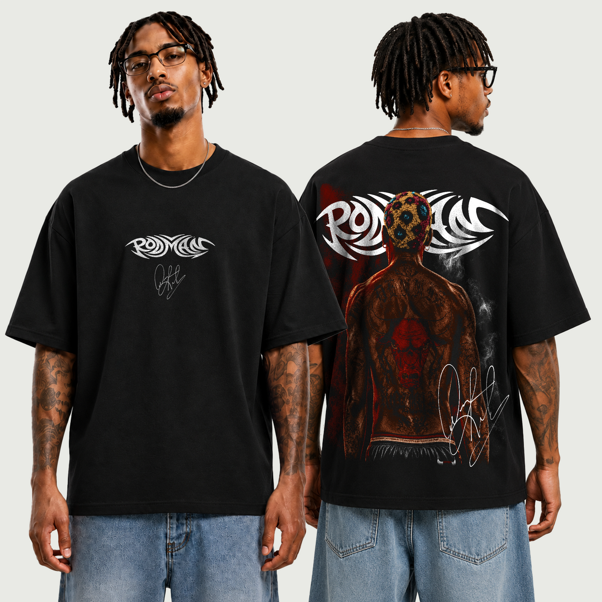Rodman | 305GSM Heavyweight Oversized T-Shirt | ILYRIANEDGE