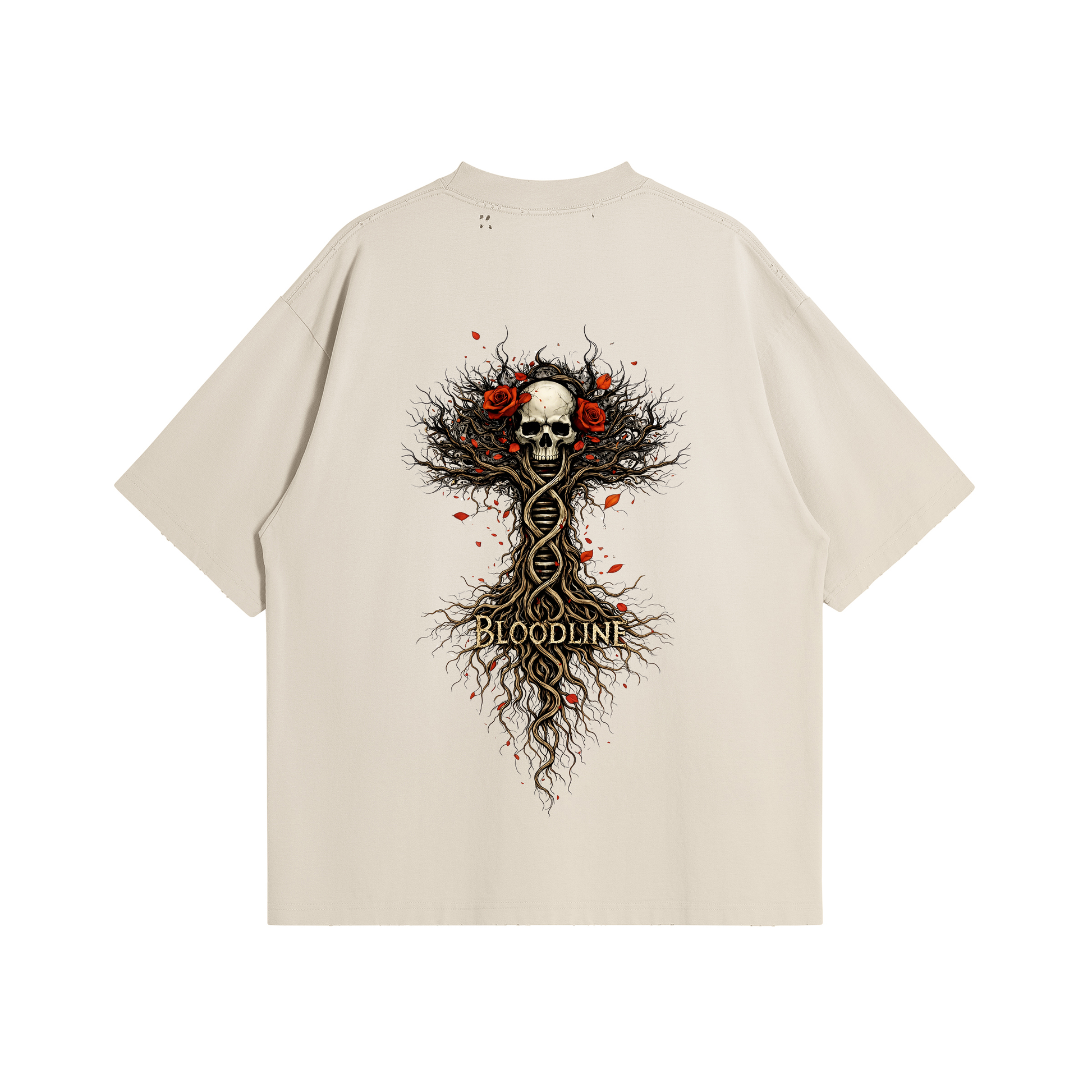 Bloodline Roots | Boxy Sun-Faded Tee | ILYRIANEDGE