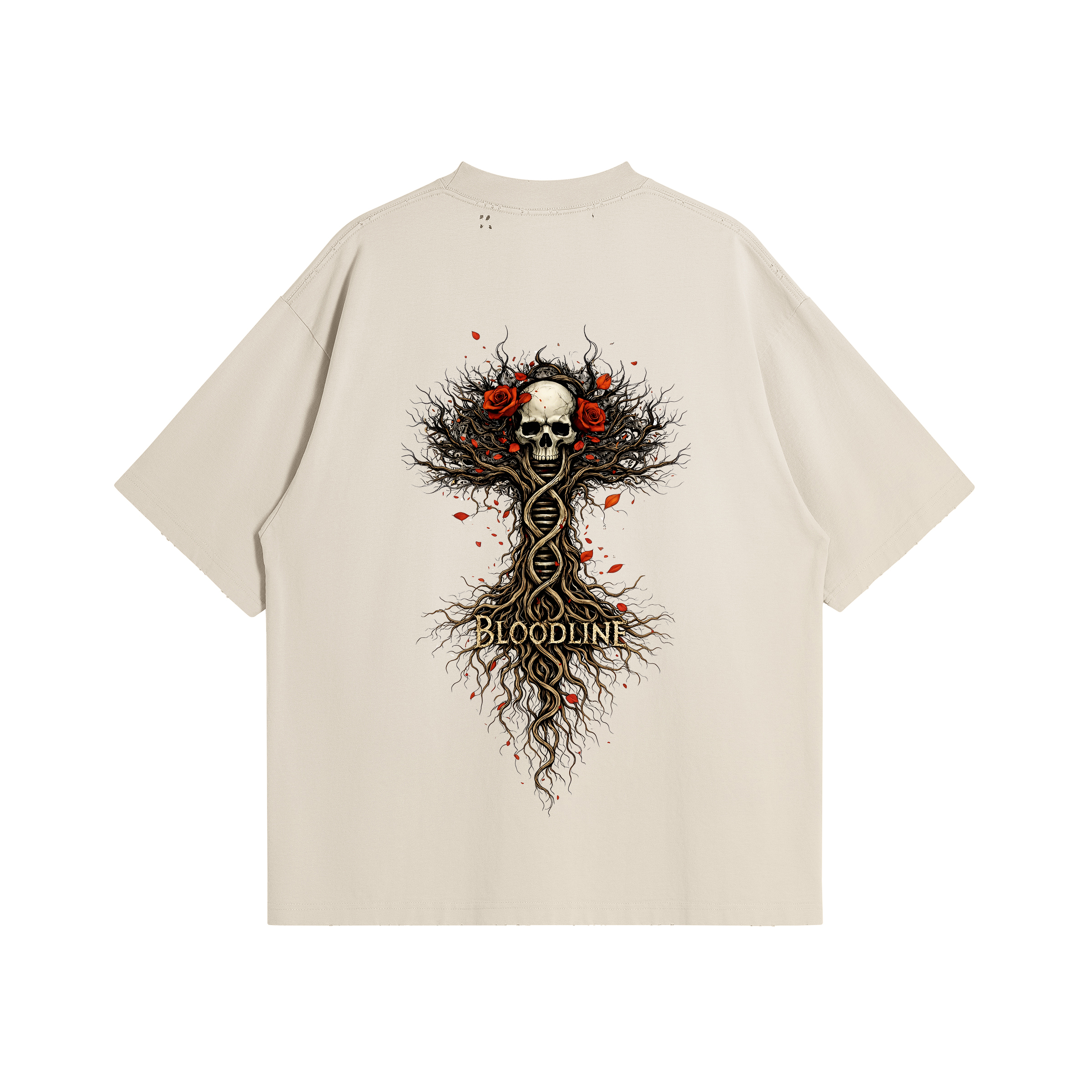 Bloodline Roots | Boxy Sun-Faded Tee | ILYRIANEDGE