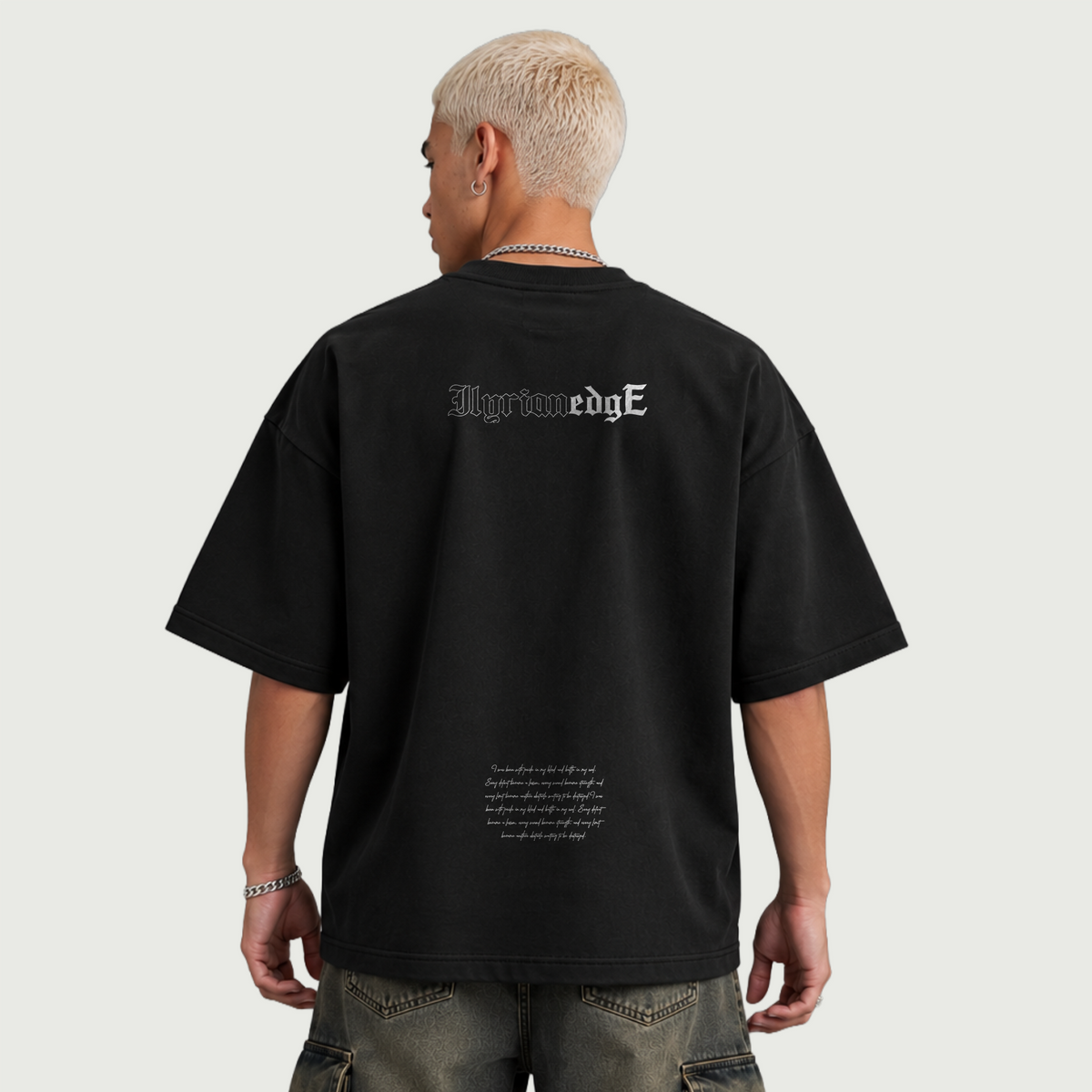 Scream | 400GSM Boxy Oversized T-Shirt | ILYRIANEDGE