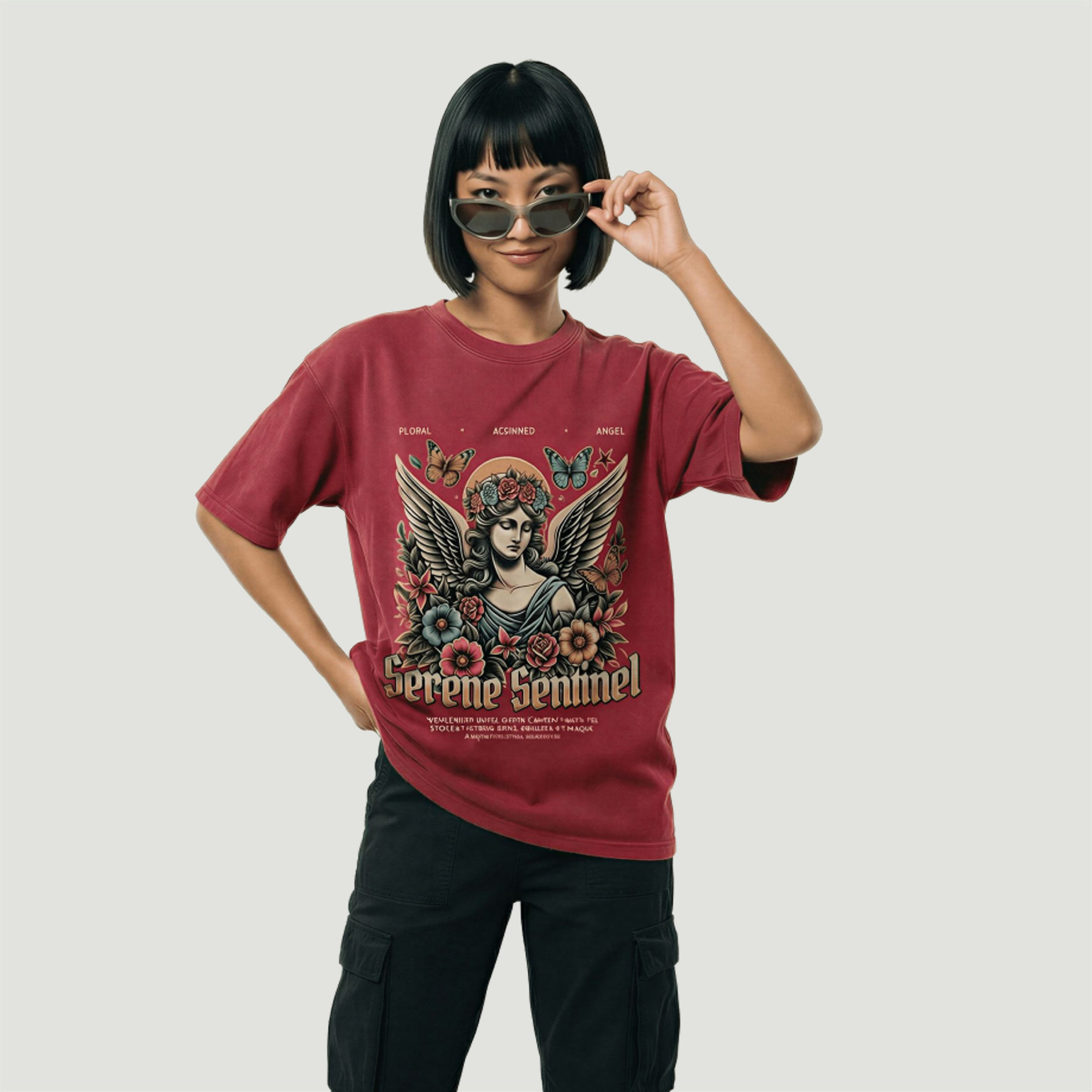 Sentinel | Boxy Tie-Dyed T-Shirt | ILYRIANEDGE