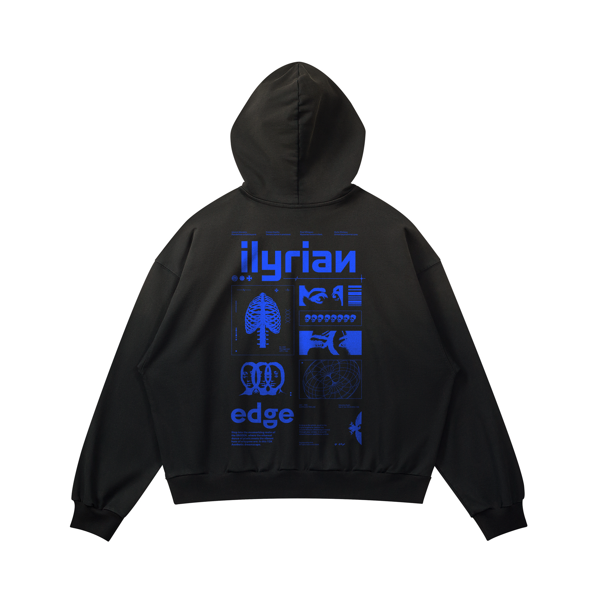 Unseen | Sun-Faded Boxy Hoodie | ILYRIANEDGE