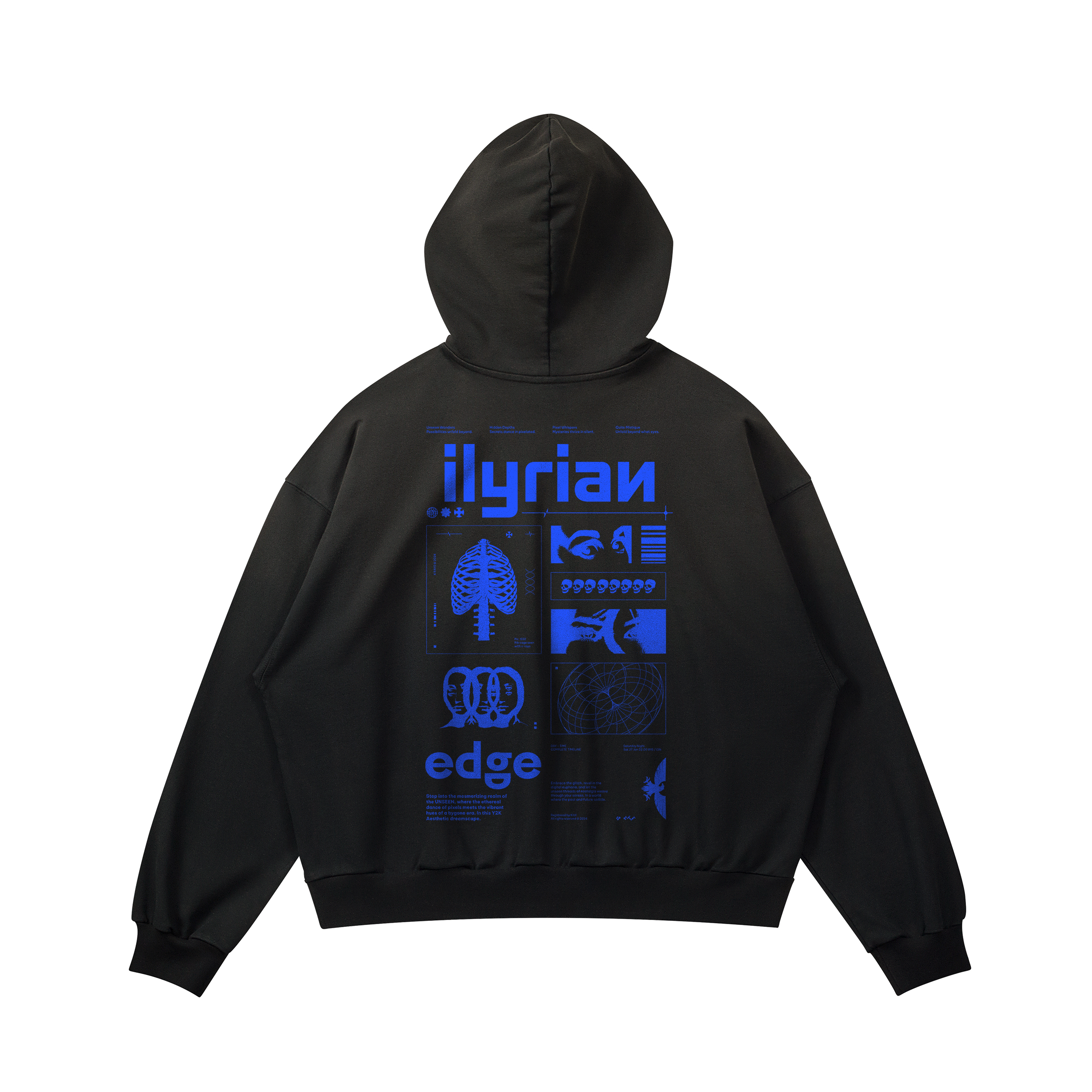 Unseen | Sun-Faded Boxy Hoodie | ILYRIANEDGE