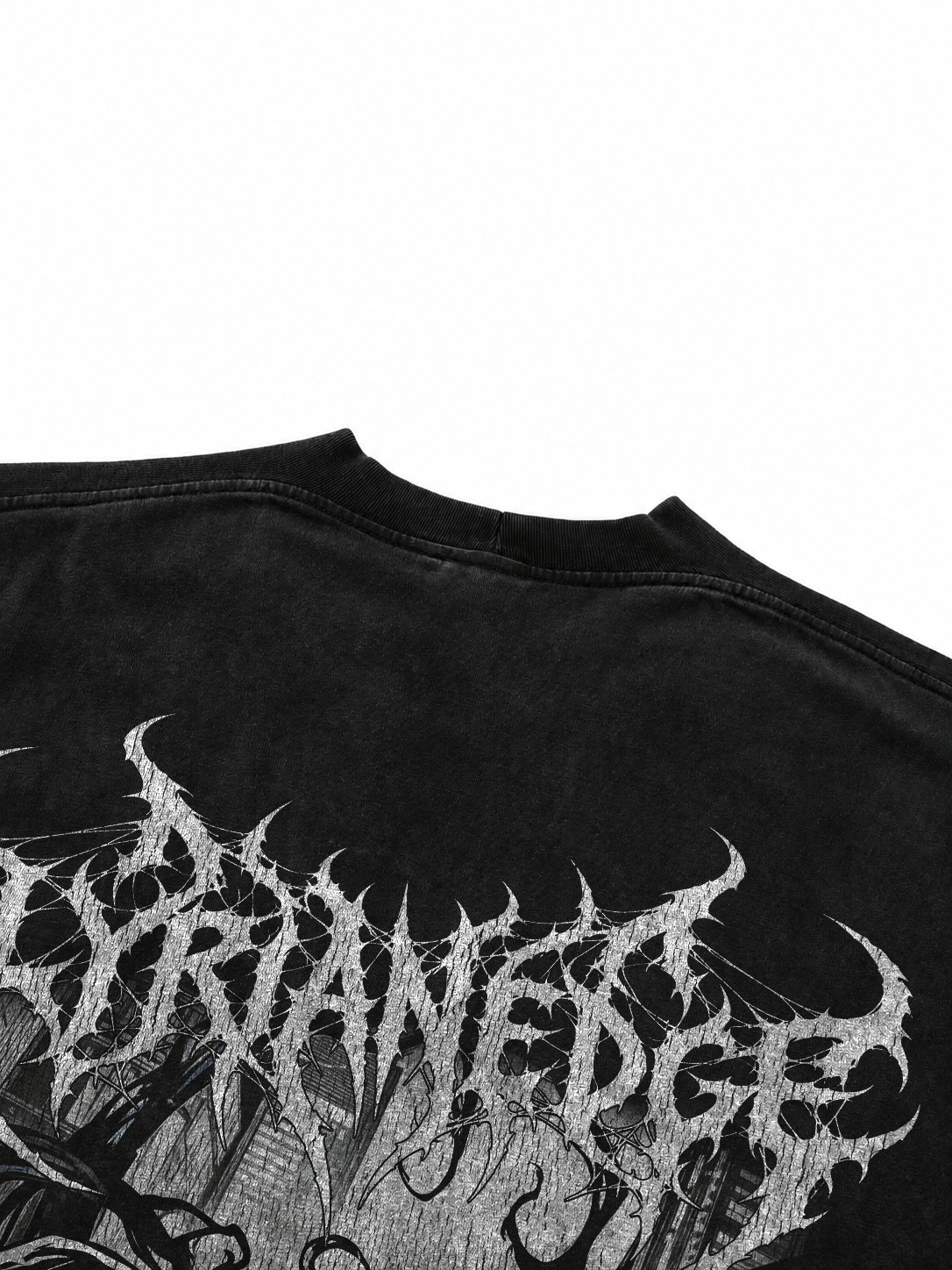 Symbiotic Rage | 260GSM Vintage Wash Boxy T-Shirt | ILYRIANEDGE