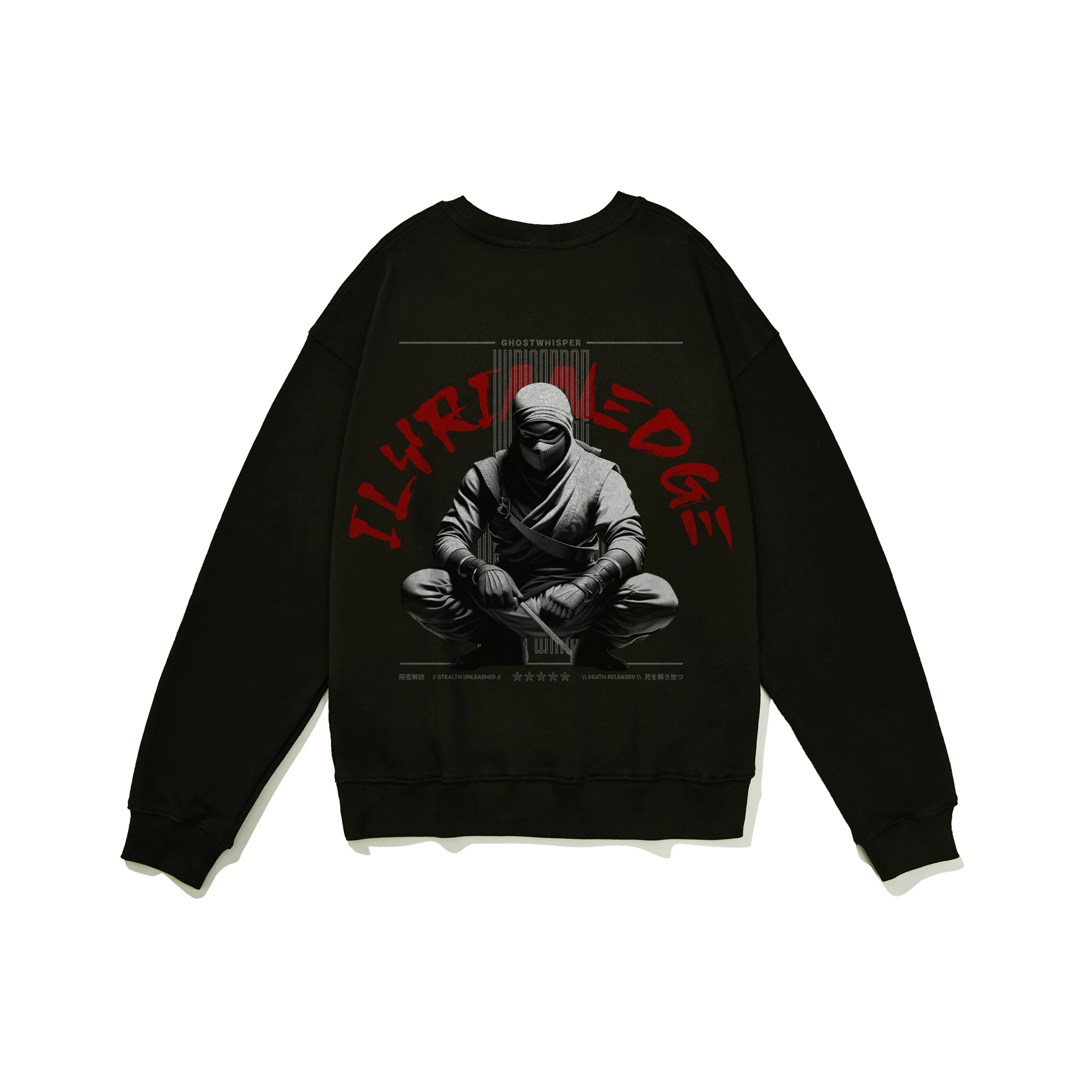 Stealth | Brushed Fleece Sweatshirt | ILYRIANEDGE