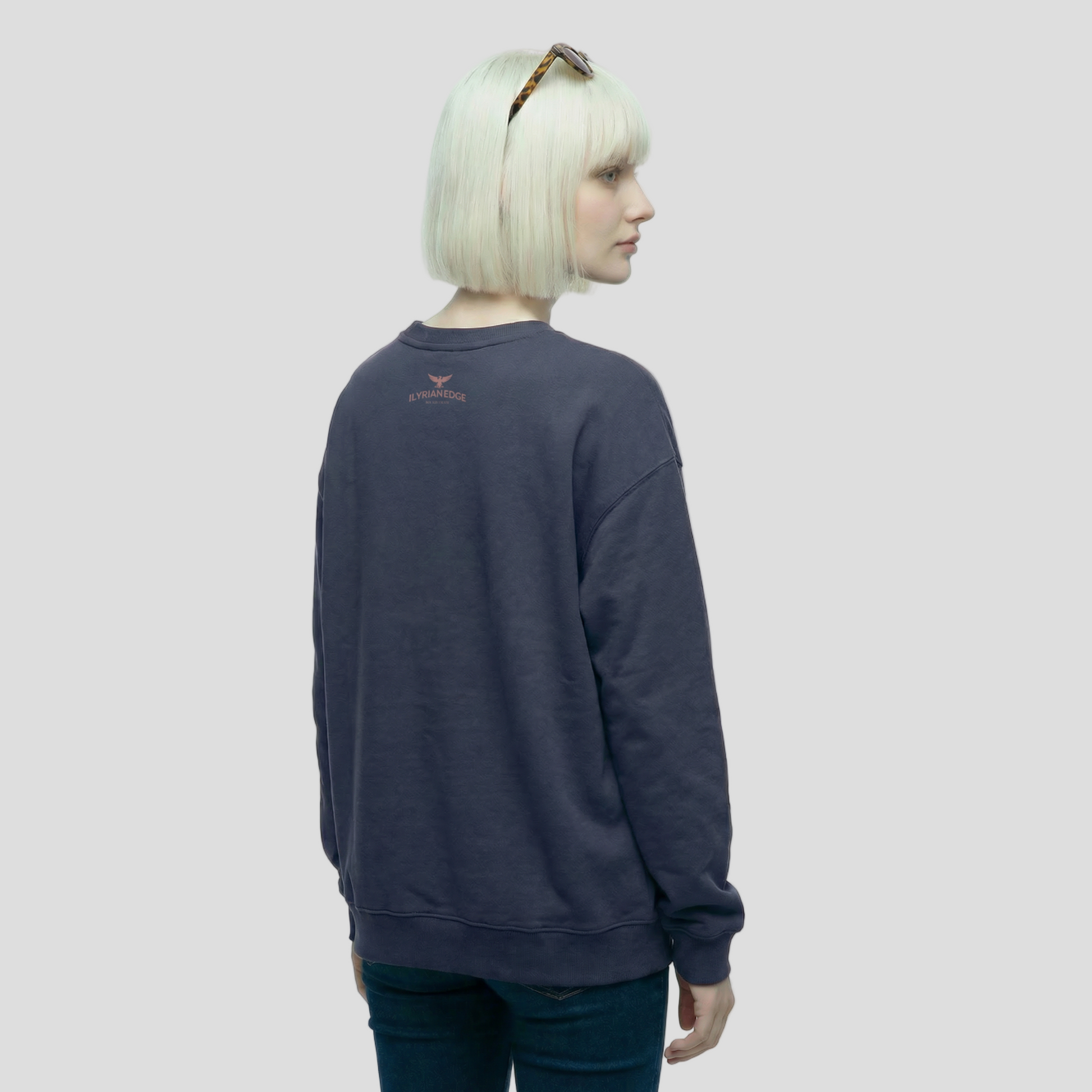 Swipe Right | Heavyweight Oversized Sweatshirt | ILYRIANEDGE