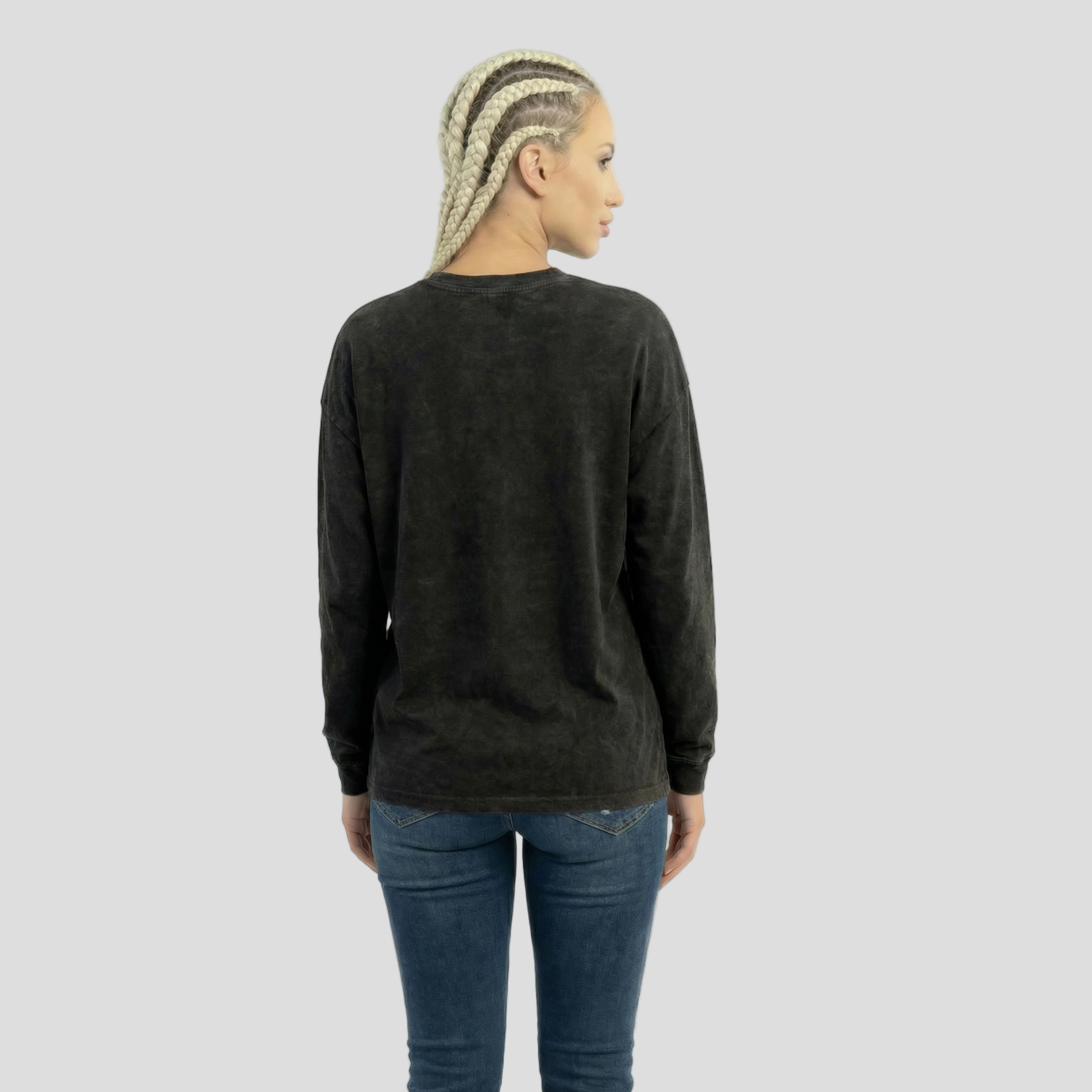 Two Sides | Faded Long Sleeve Top | ILYRIANEDGE