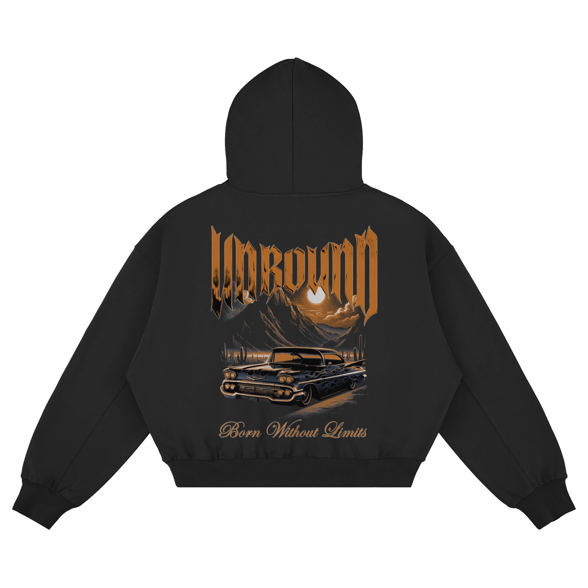 Unbound | 380GSM Heavyweight Snap Hoodie | ILYRIANEDGE