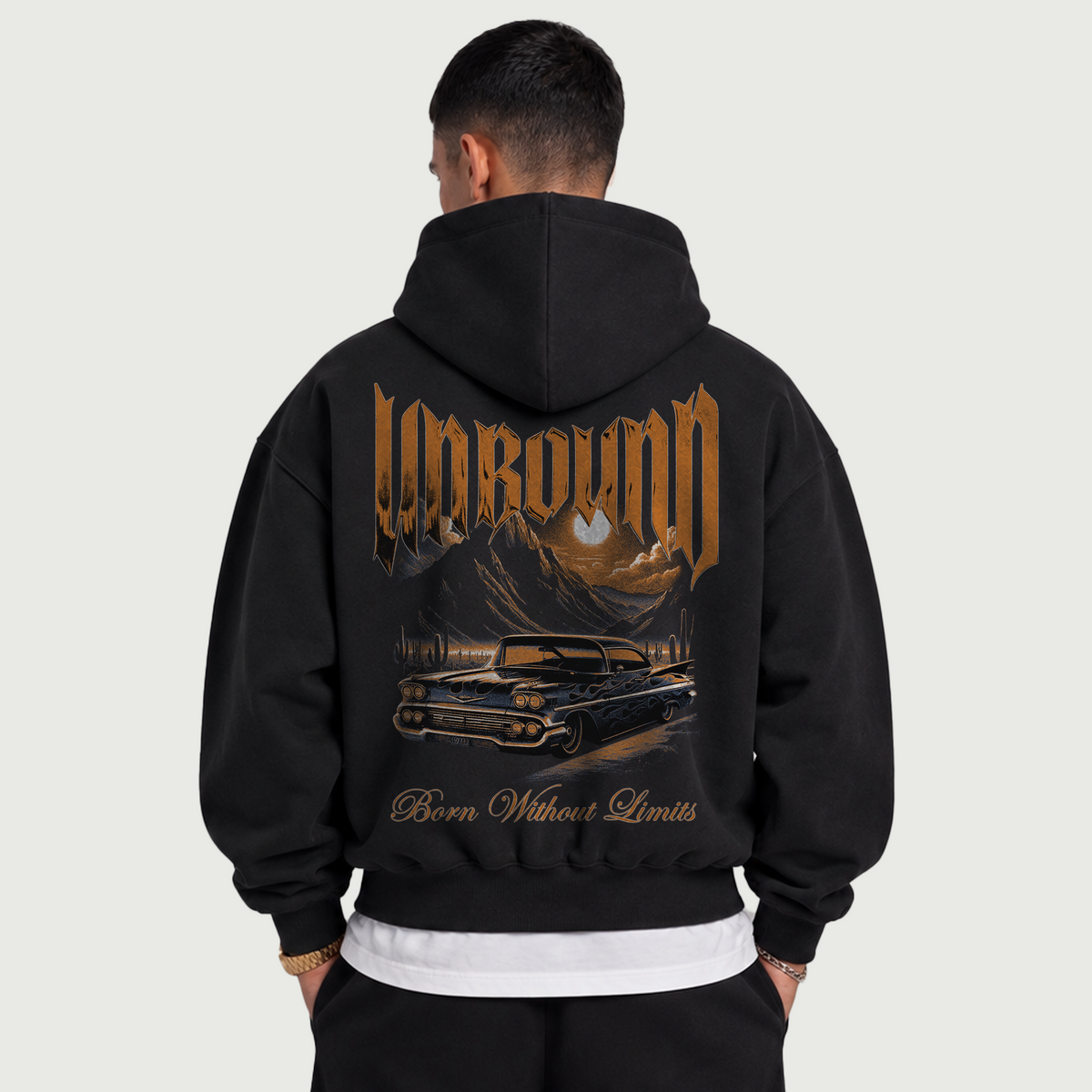 Unbound | 380GSM Heavyweight Snap Hoodie | ILYRIANEDGE