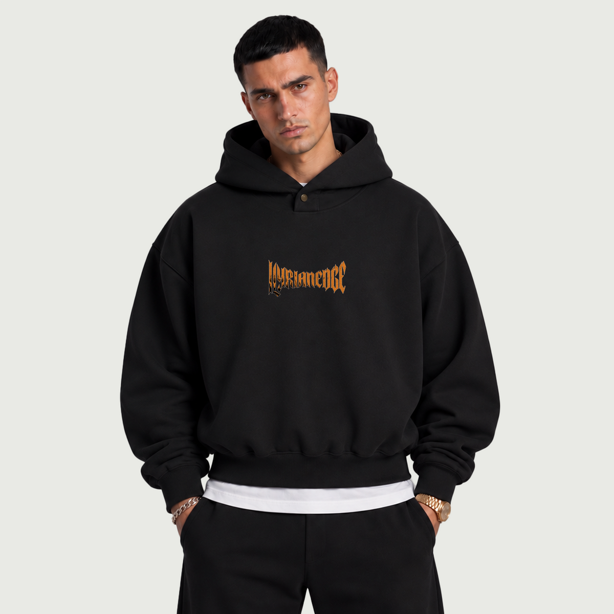 Unbound | 380GSM Heavyweight Snap Hoodie | ILYRIANEDGE