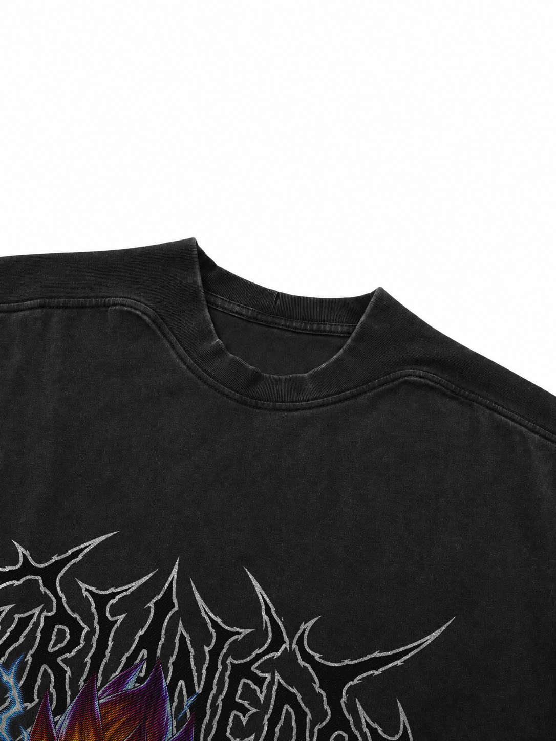 Royal Blood | 260GSM Vintage Wash Boxy T-Shirt | ILYRIANEDGE