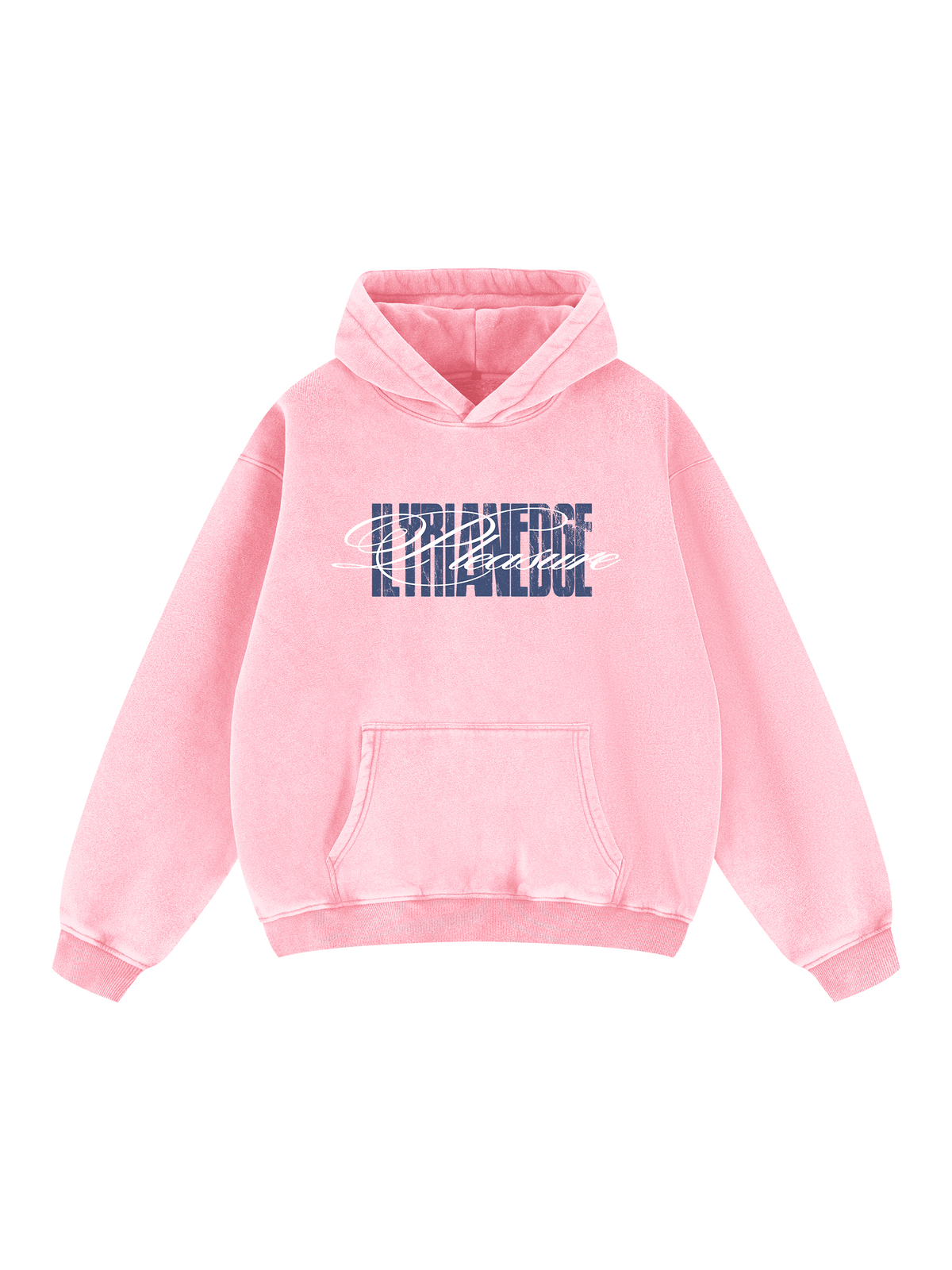 Violet Requiem | 355GSM Snow Wash Oversized Hoodie | ILYRIANEDGE