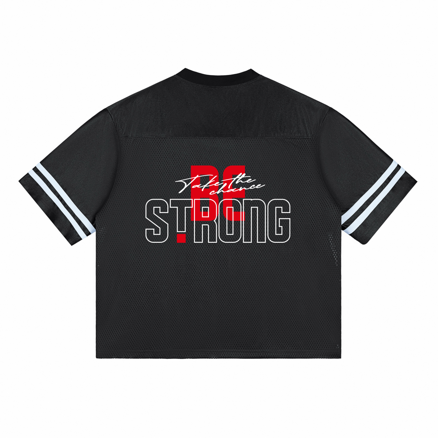 Taped Mesh T-Shirt