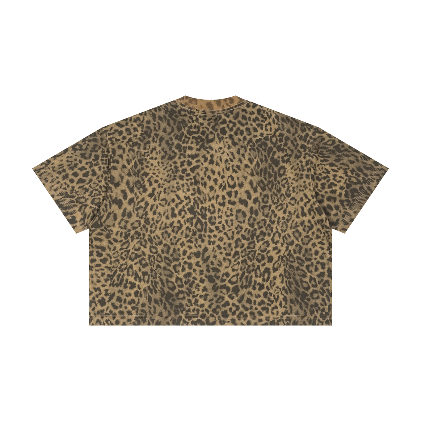Wild Instinct | Leopard Print Boxy Oversized Tee | ILYRIANEDGE