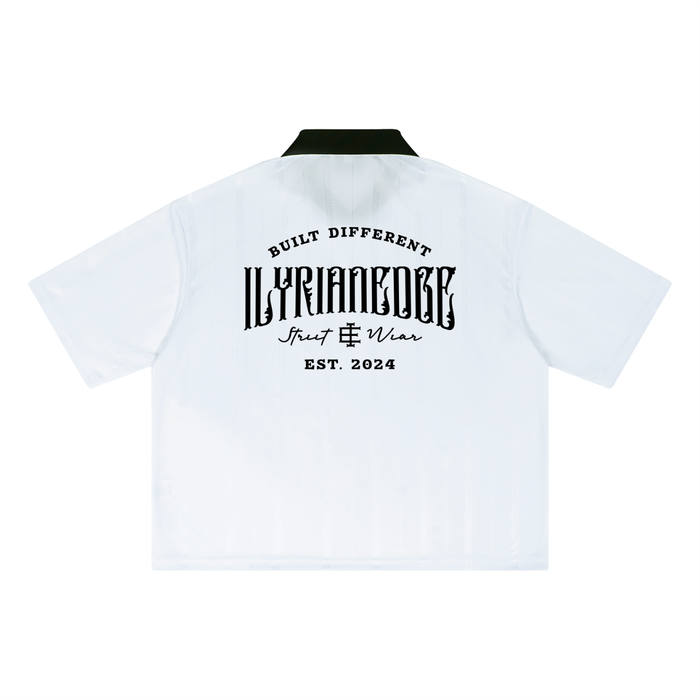 Heritage Jersey | Oversized Striped Streetwear Polo | ILYRIANEDGE