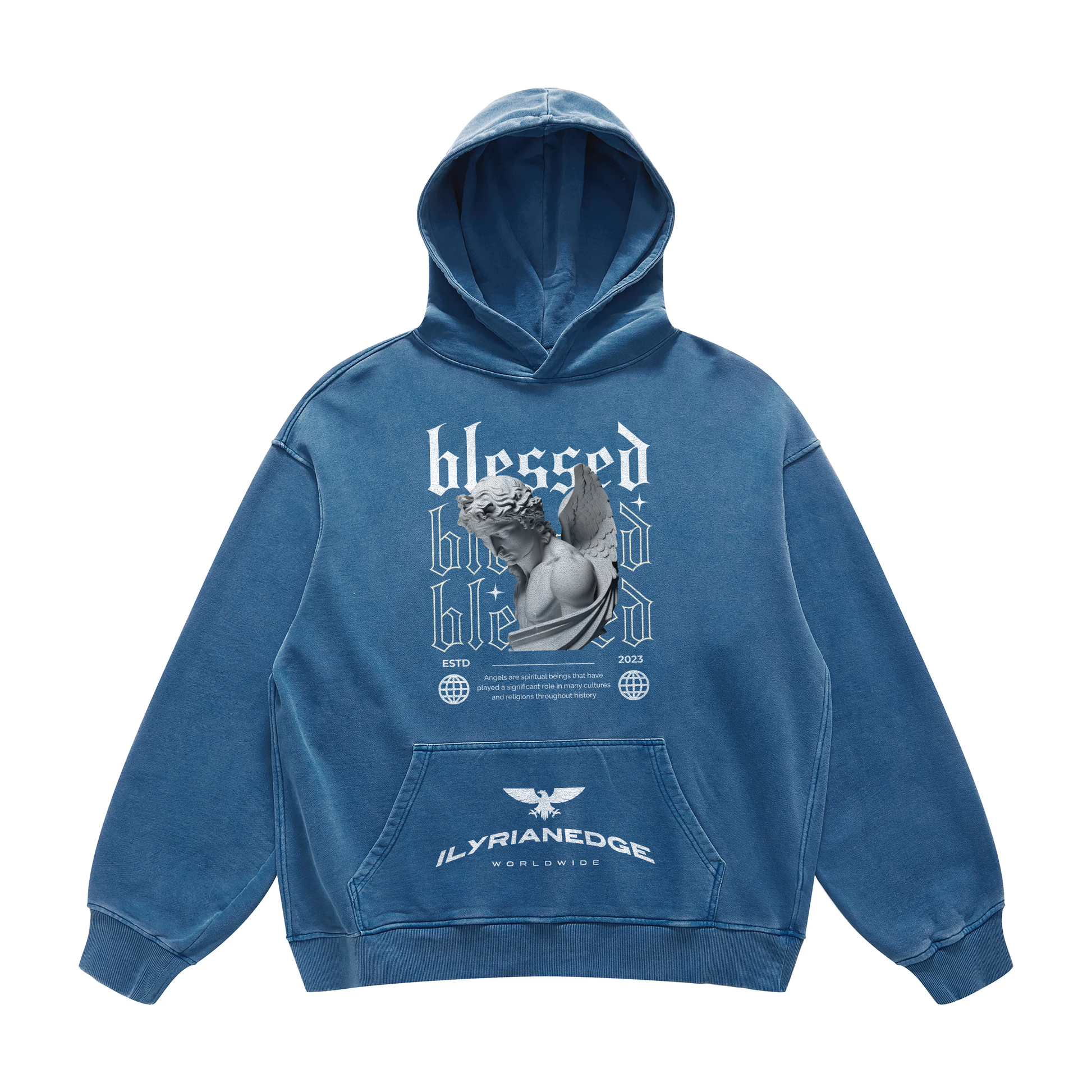 Blessed Hoodie | Oversized Retro Hoodie | ILYRIANEDGE