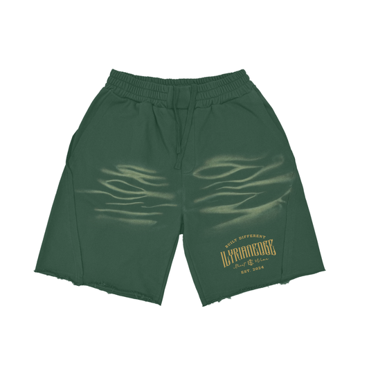 Ilyrianedge | Vintage Washed Tiger Stripes Shorts | ILYRIANEDGE