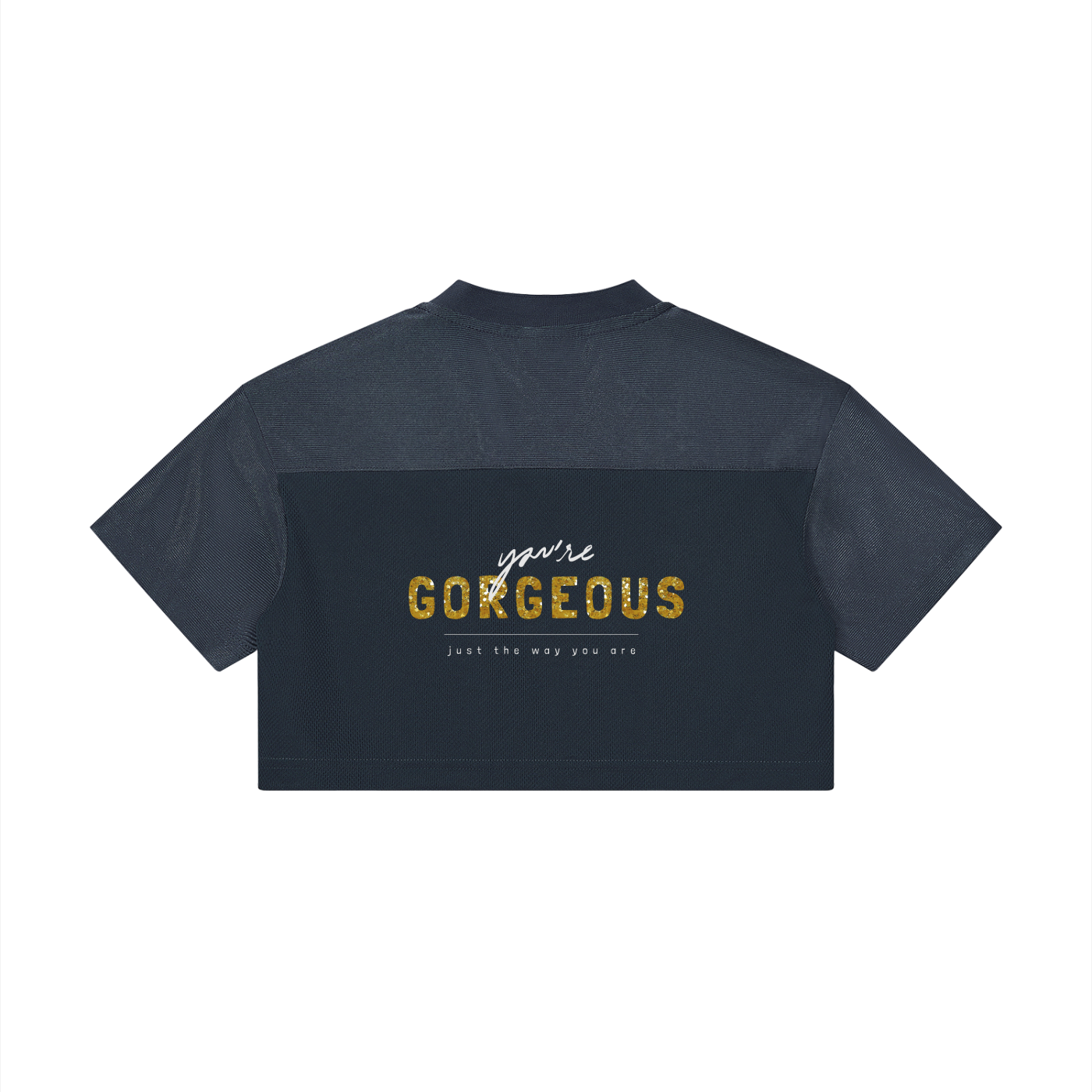 Gorgeous | Cropped V-Neck Jersey | ILYRIANEDGE
