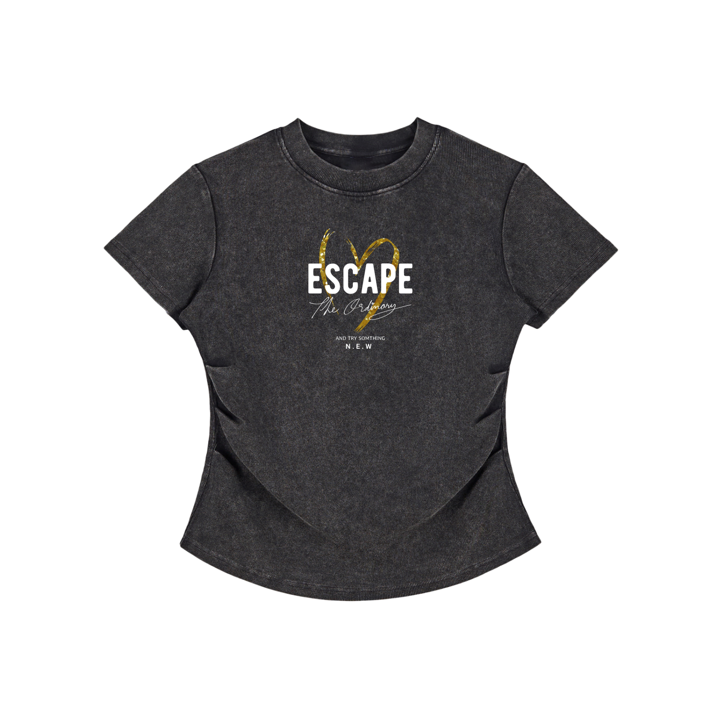 Escape | Vintage Washed Bodycon Tee | ILYRIANEDGE