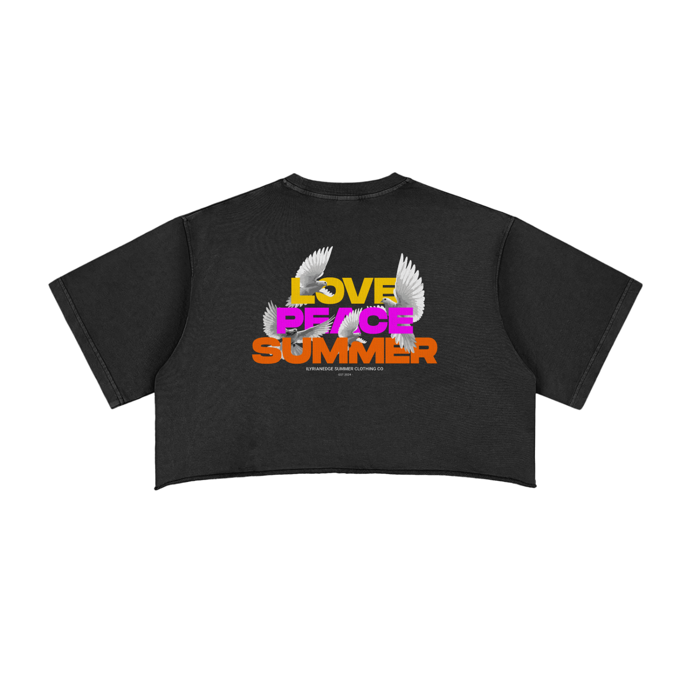 Endless Summer | Snow Washed Crop Top | ILYRIANEDGE