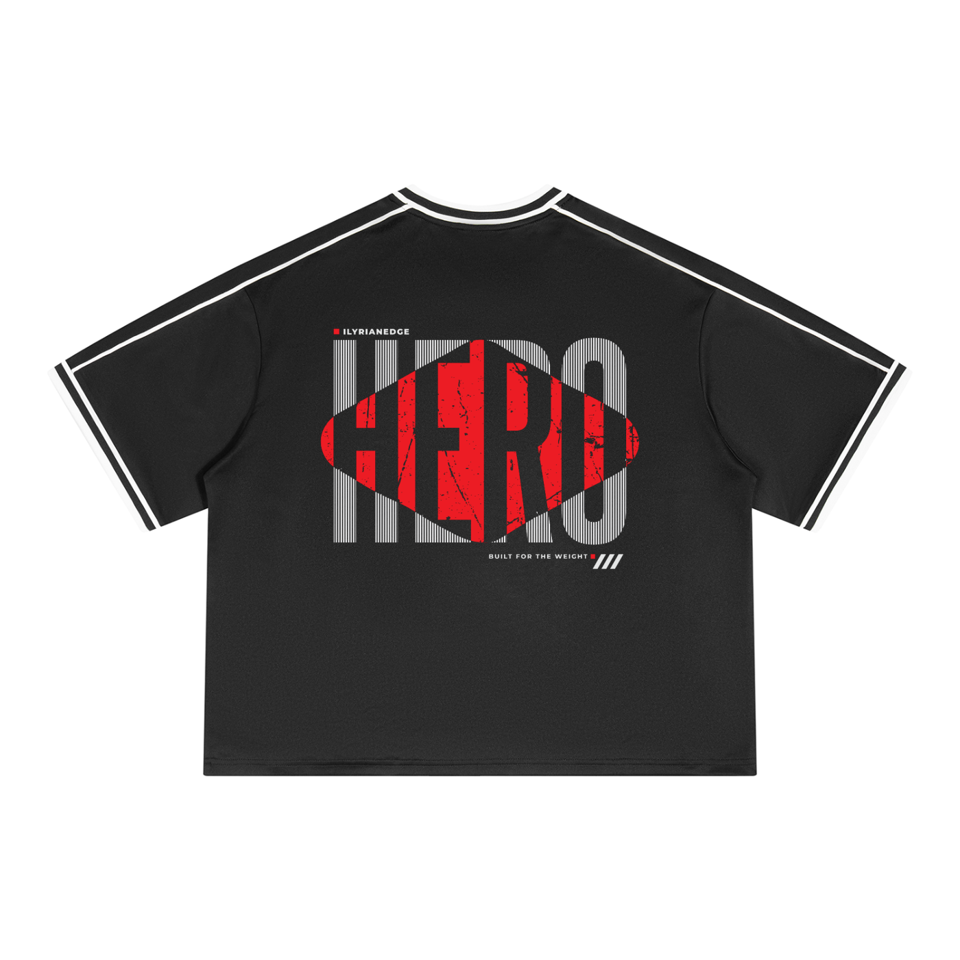 Hero | Boxy  V-Neck Soccer Jersey | ILYRIANEDGE