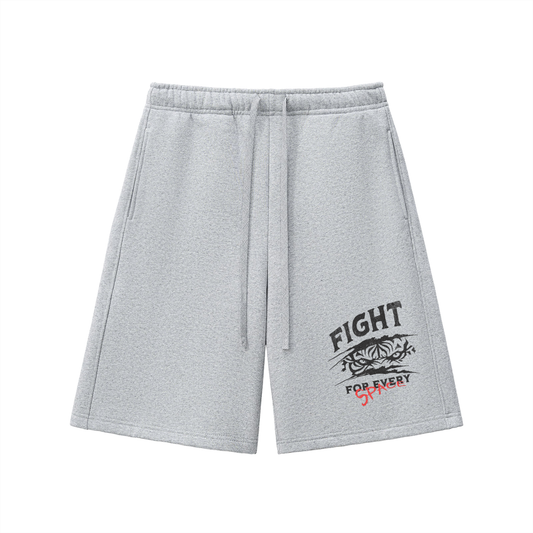 Fight | 500 GSM Heavyweight Fleece Shorts | ILYRIANEDGE