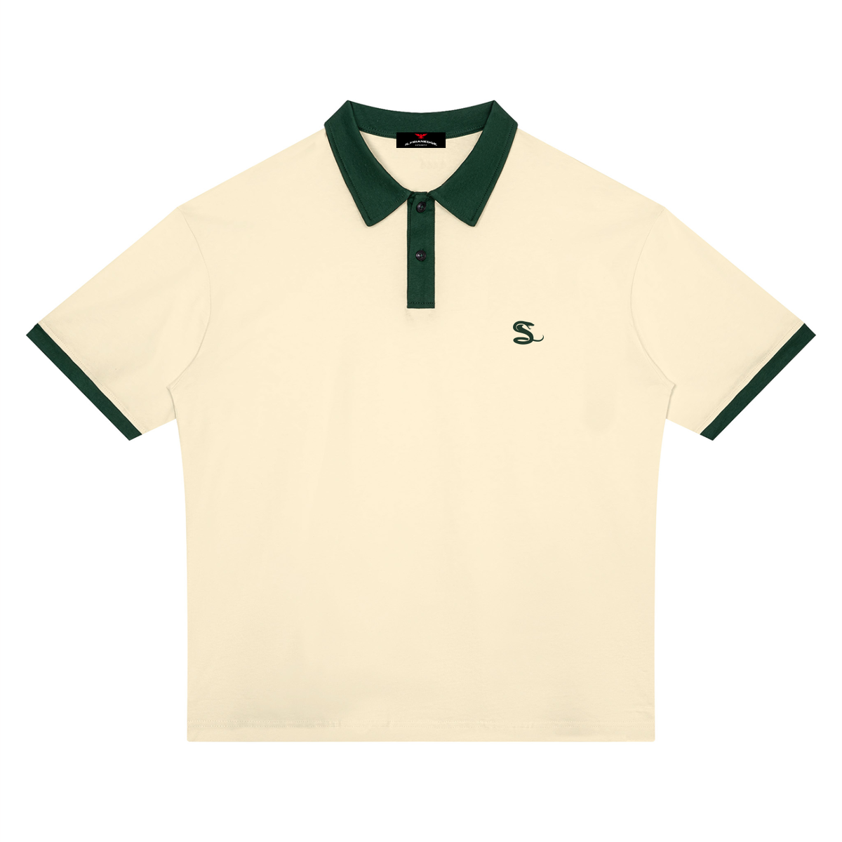 Golden Coil | Color Block Polo Shirt | ILYRIANEDGE