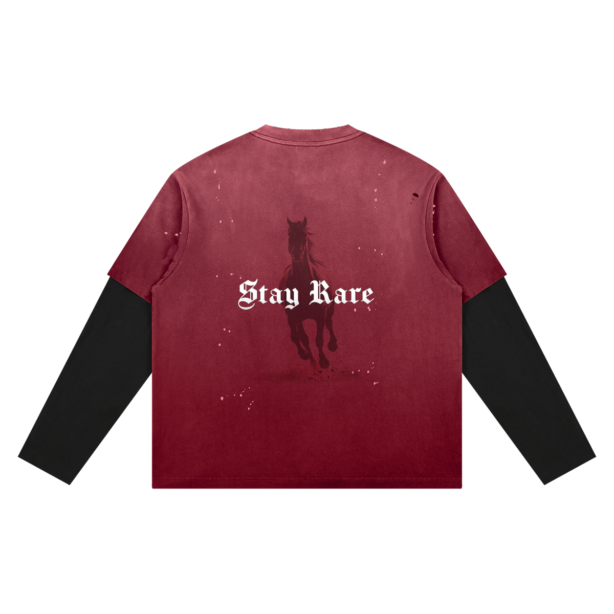 Wild Heritage | Vintage Wash Layer T-Shirt Distressed | ILYRIANEDGE