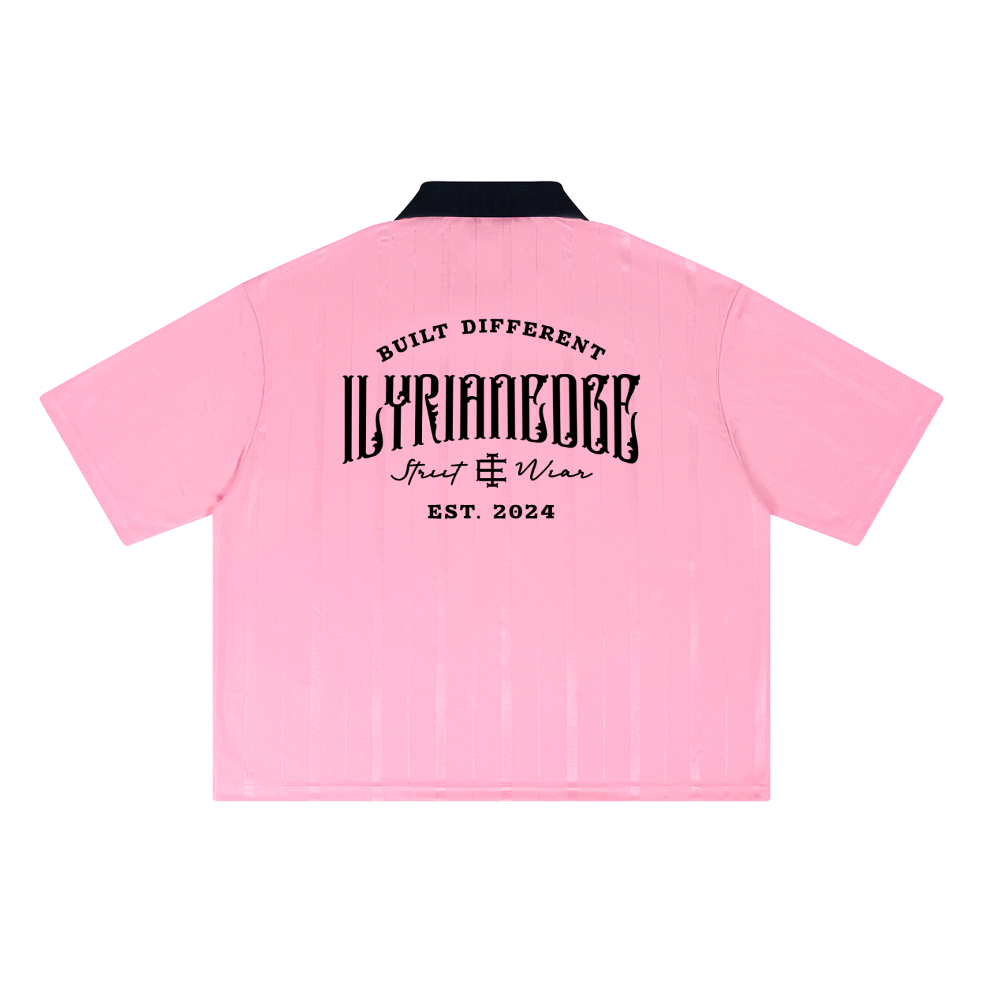 Heritage Jersey | Oversized Striped Streetwear Polo | ILYRIANEDGE