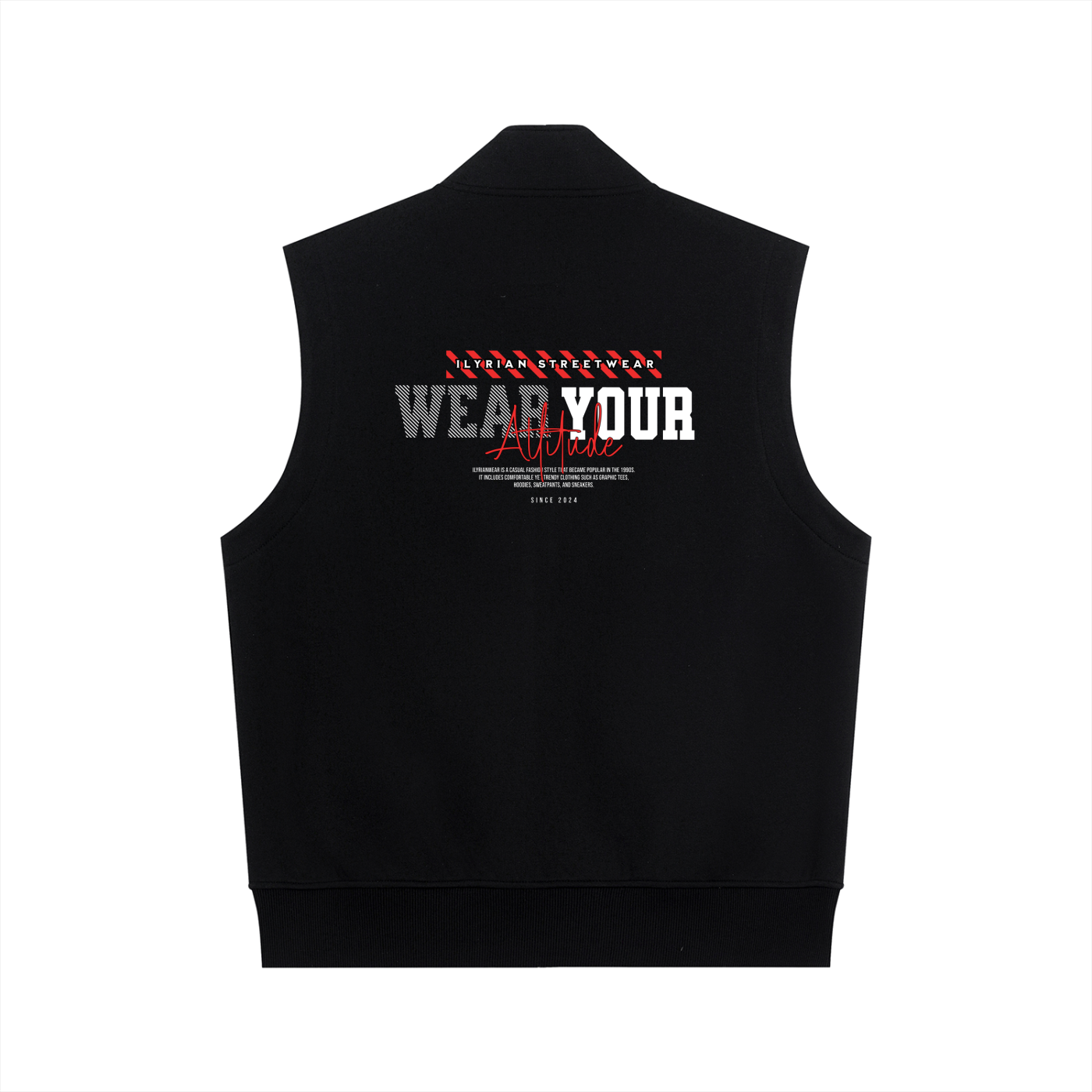 Apex Zip Vest - Essential Heavyweight Vest