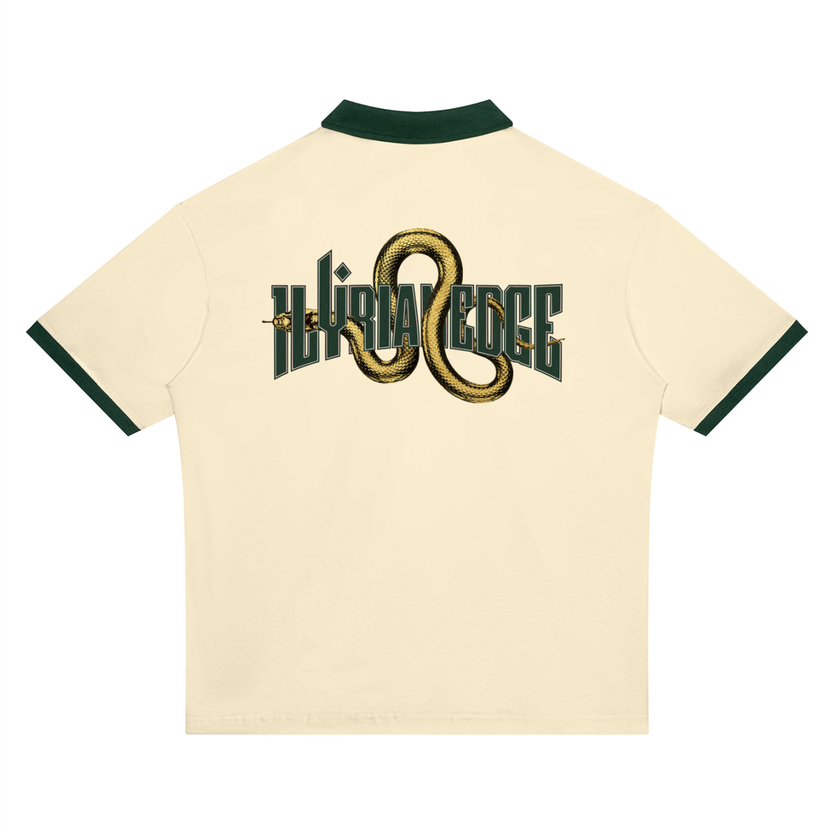 Golden Coil | Color Block Polo Shirt | ILYRIANEDGE