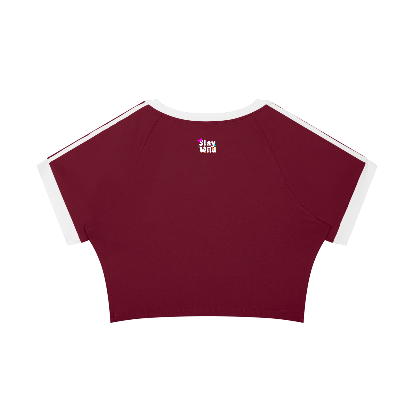 Stay Wild | Sporty Streetwear Crop Tee | ILYRIANEDGE