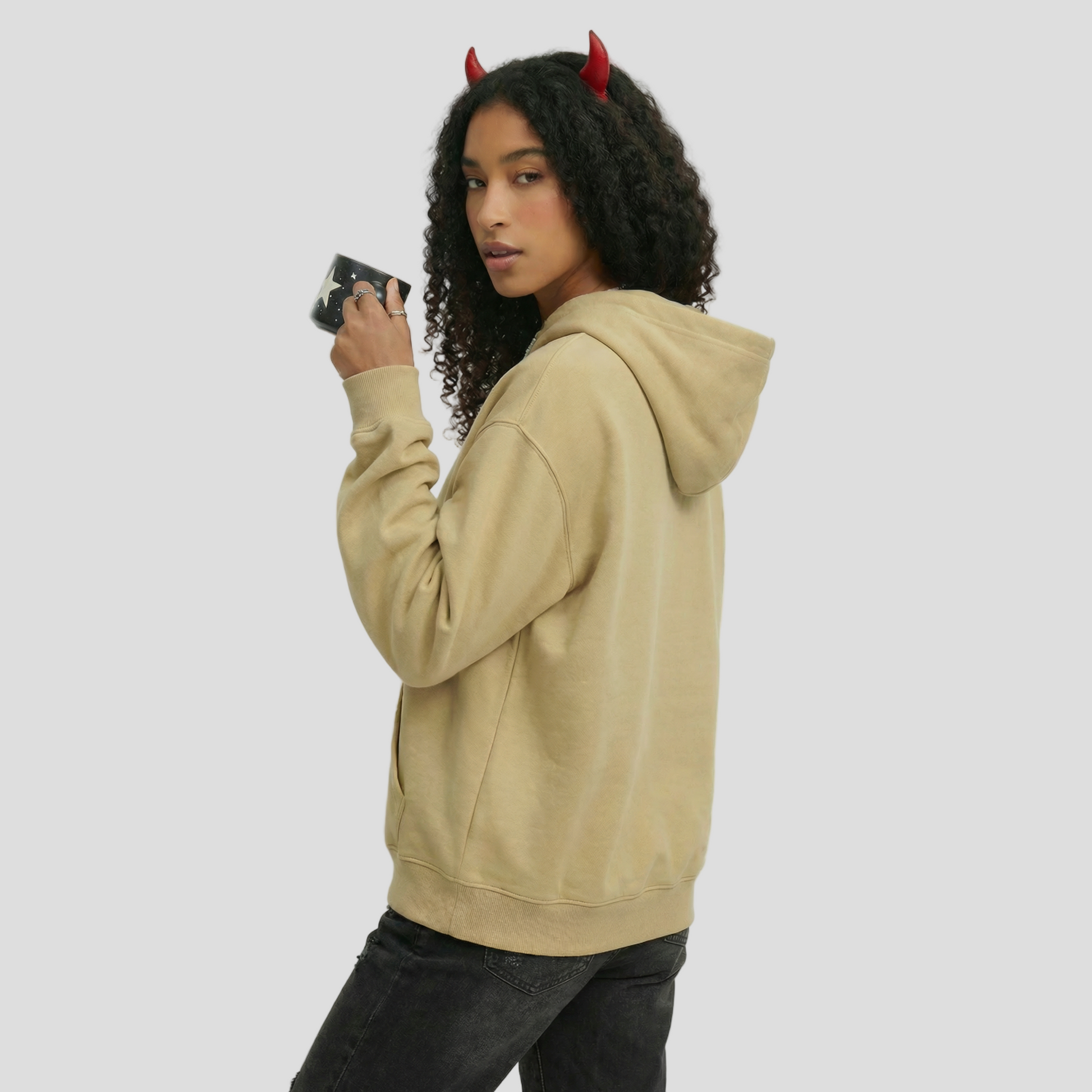 Dark and Bitter | Oversized Retro Hoodie | ILYRIANEDGE