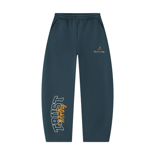 Trust Worthy | Premium Barrel Leg Sweatpants | ILYRIANEDGE