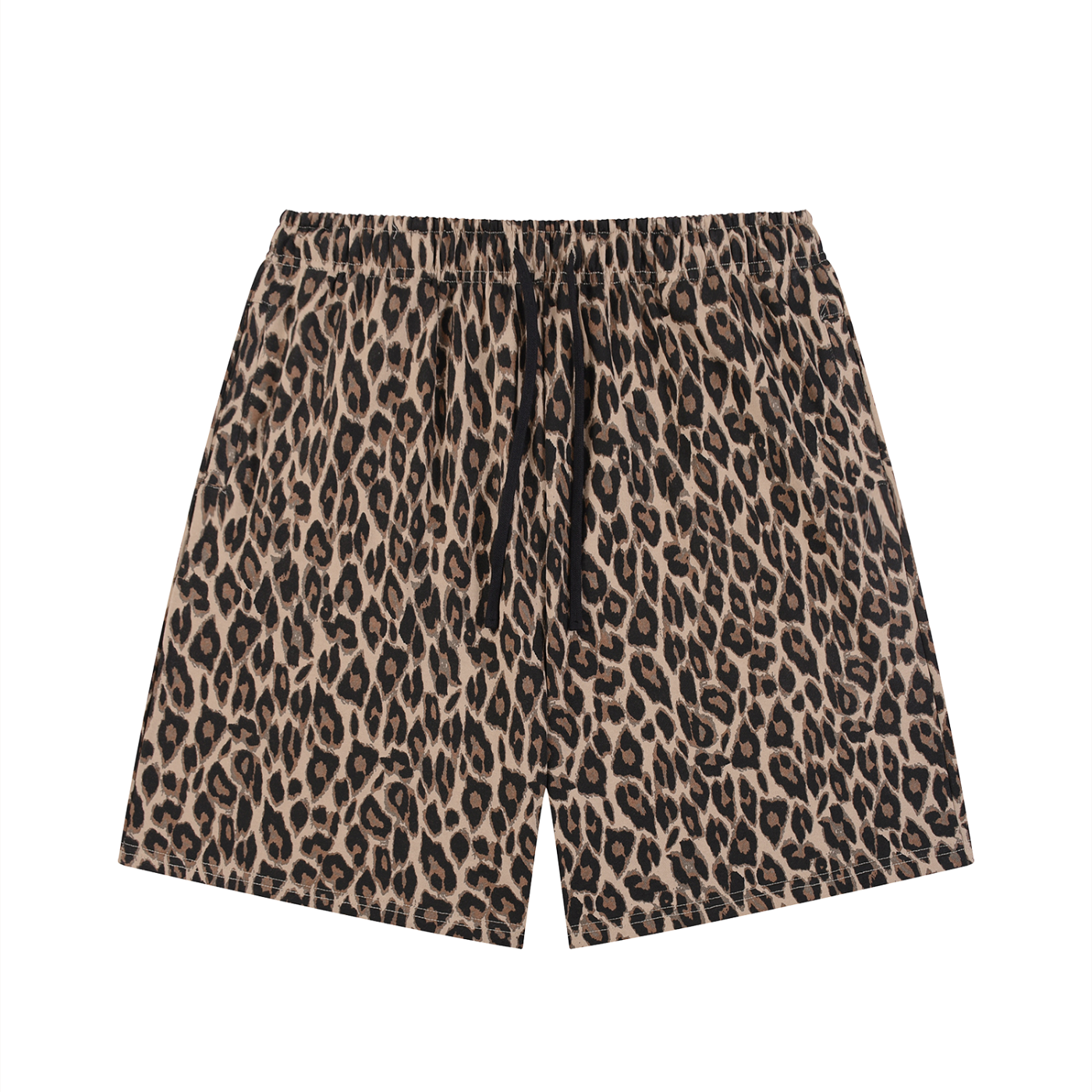 Wild Instinct | Heavyweight Leopard Drawstring Shorts | ILYRIANEDGE