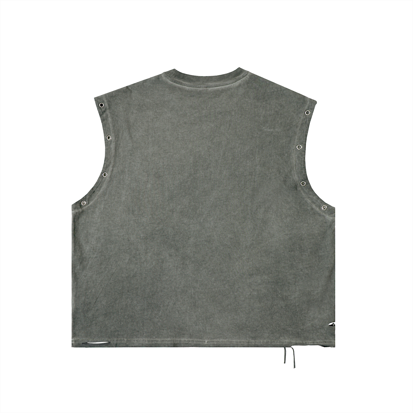 Rogue Origins | Distressed Grommet Eyelet Tank Top | ILYRIANEDGE