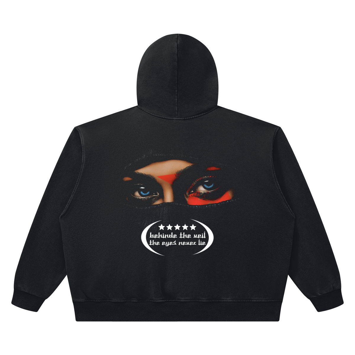 Veiled | Heavyweight Vintage Wash Boxy Hoodie | ILYRIANEDGE
