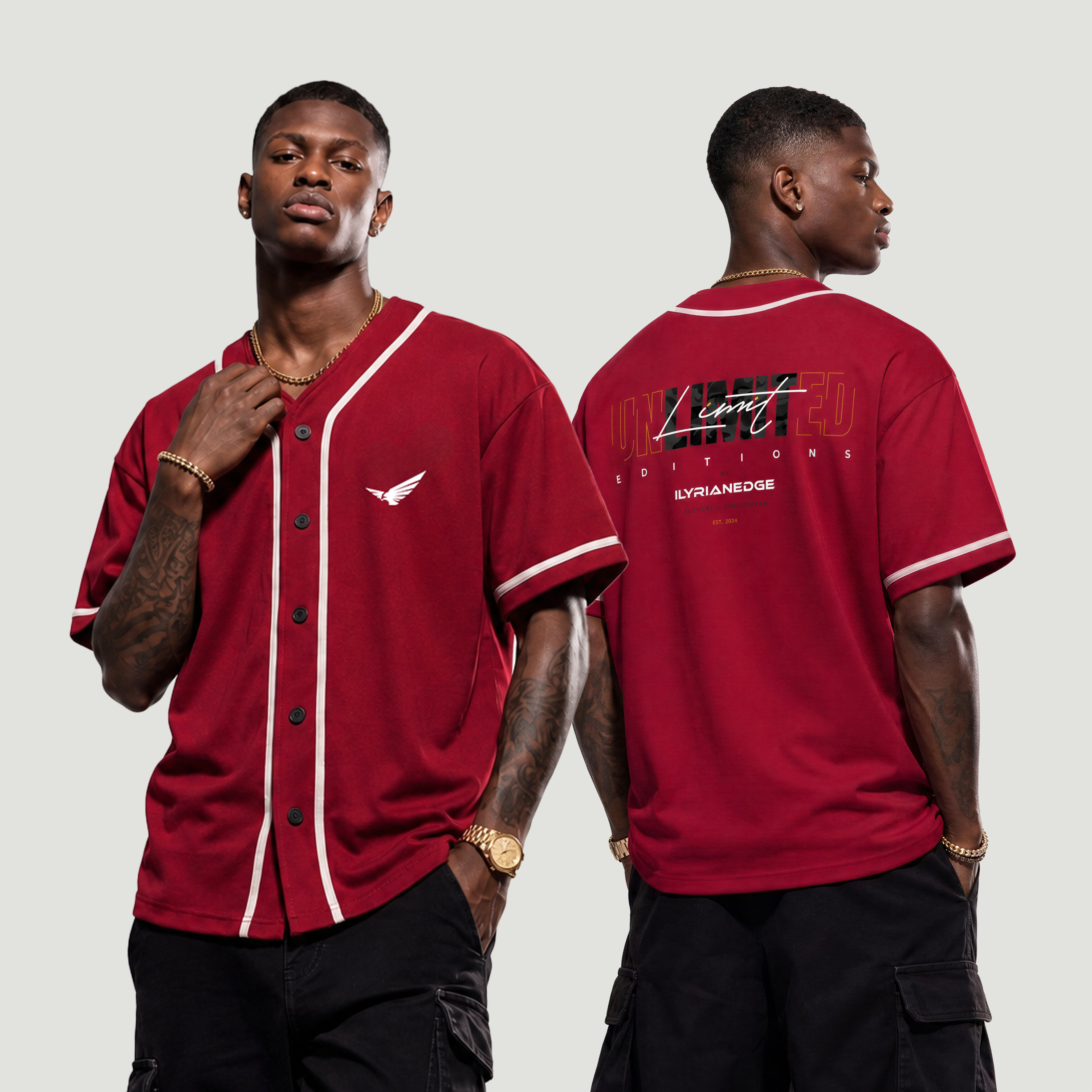 Ilyrianedge Jersey | Button-Up Jersey | ILYRIANEDGE