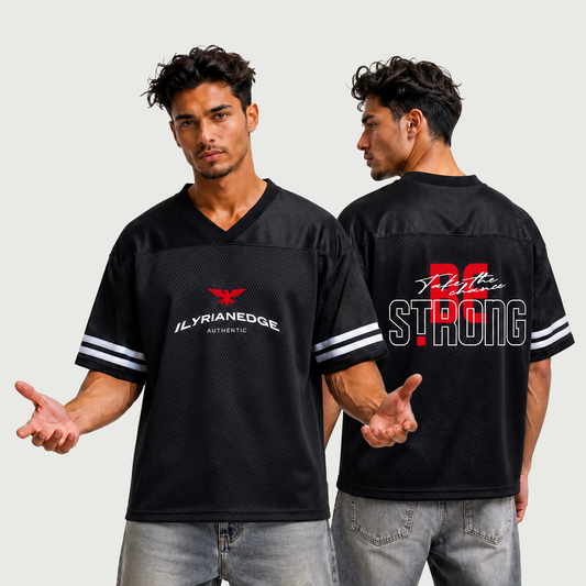 Taped Mesh T-Shirt