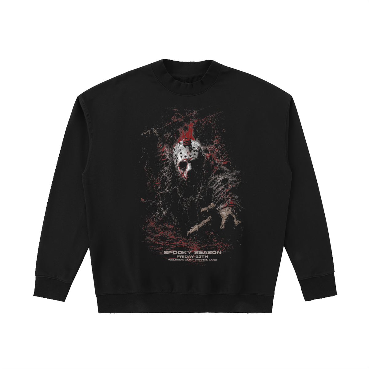 13 th - Drop Shoulder Crewneck Sweatshirt