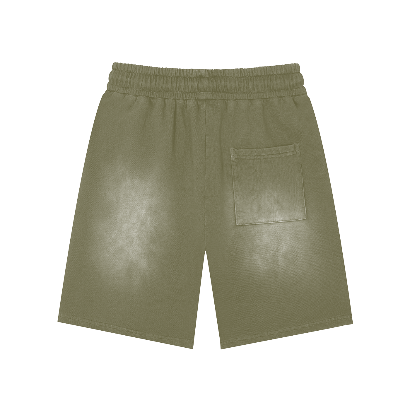 LA  | Vintage Washed  Rectangle Patch Shorts | ILYRIANEDGE