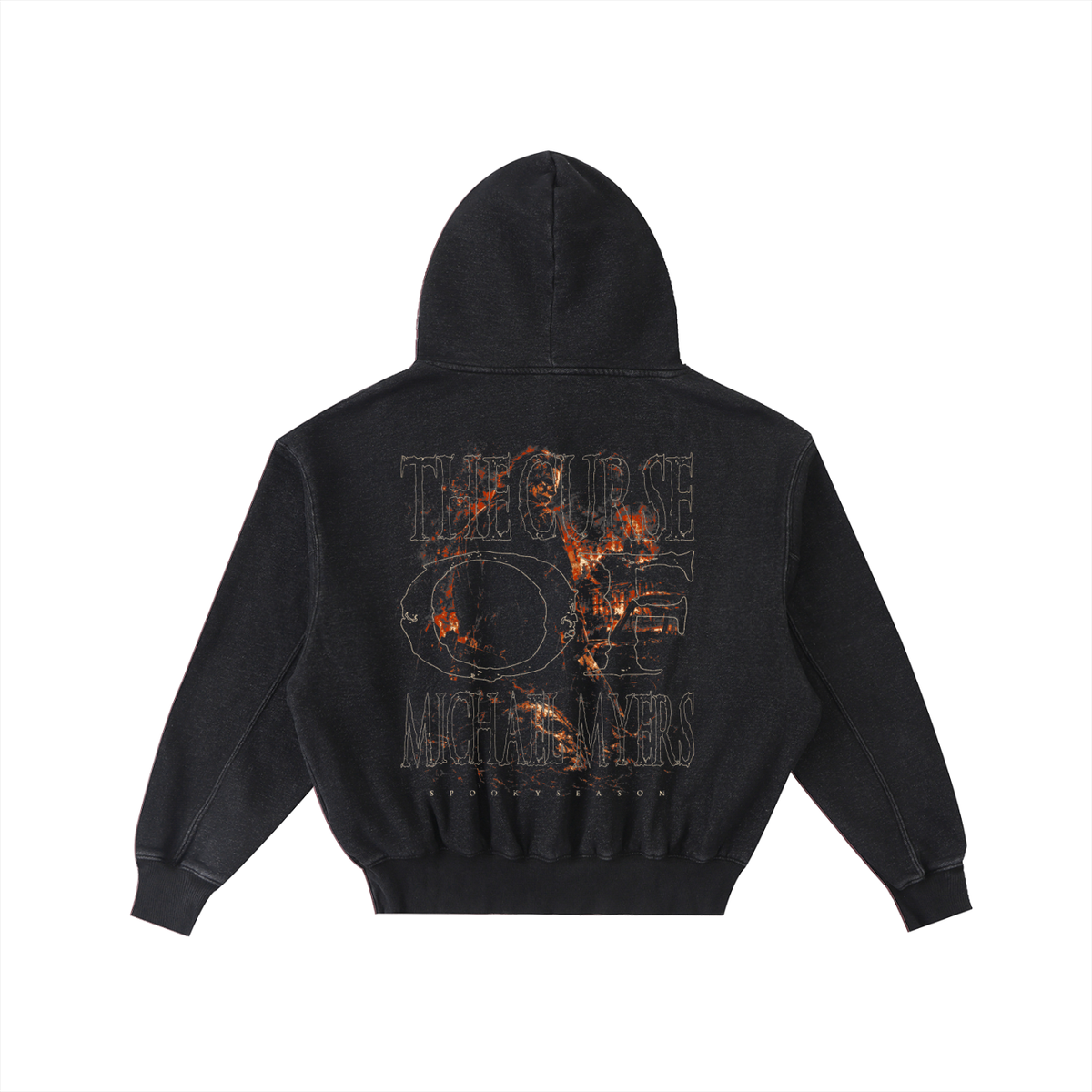 The Curse - Frayed Enzyme Washed Fleece Hoodie