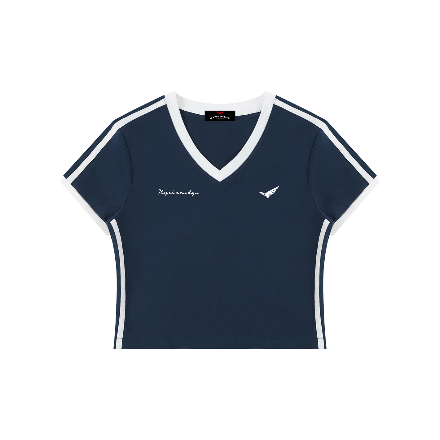 Everyday Beginnings | V-Neck Crop T-Shirt | ILYRIANEDGE