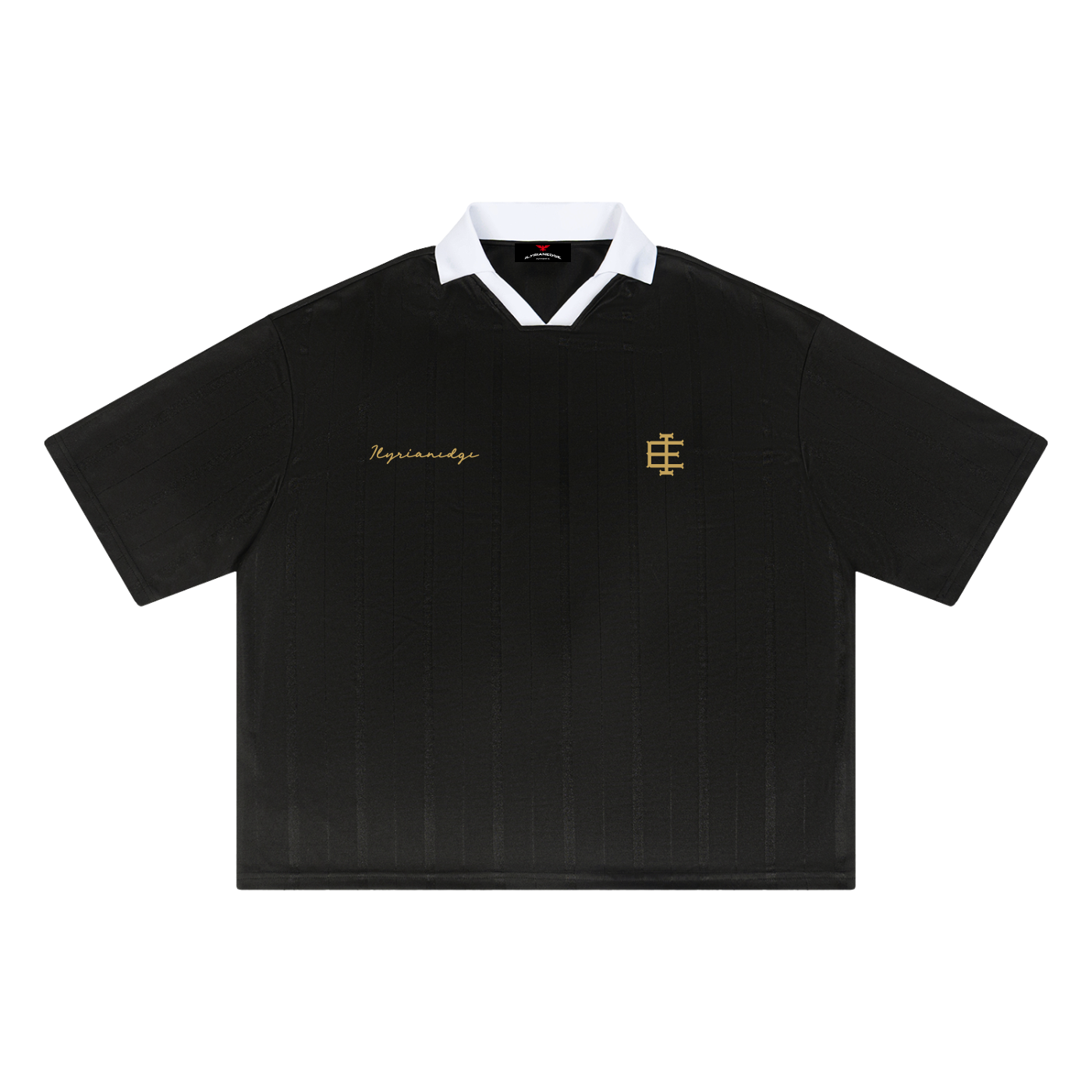 California Dreamin Jersey | Oversized Striped Streetwear Polo | ILYRIANEDGE