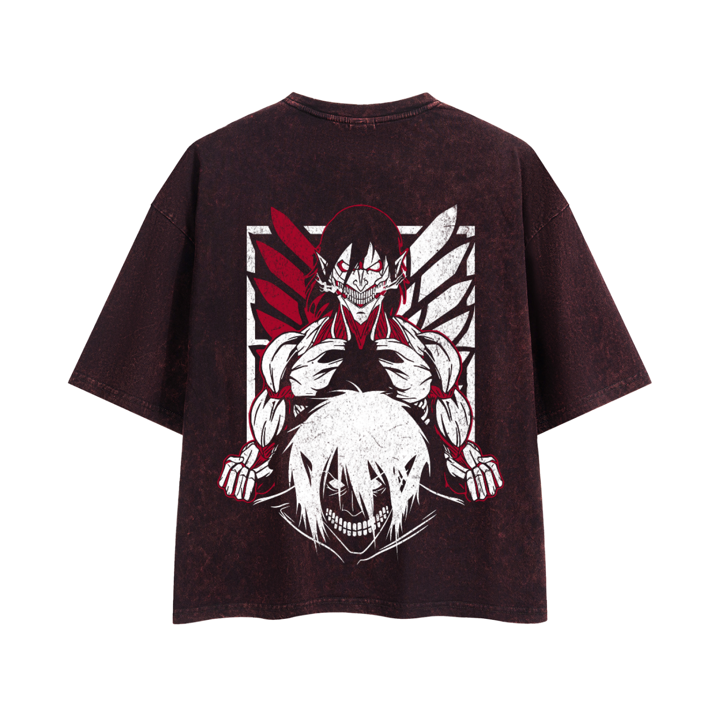 Titan | Mineral Wash Boxy Oversized Vintage Tee | ILYRIANEDGE