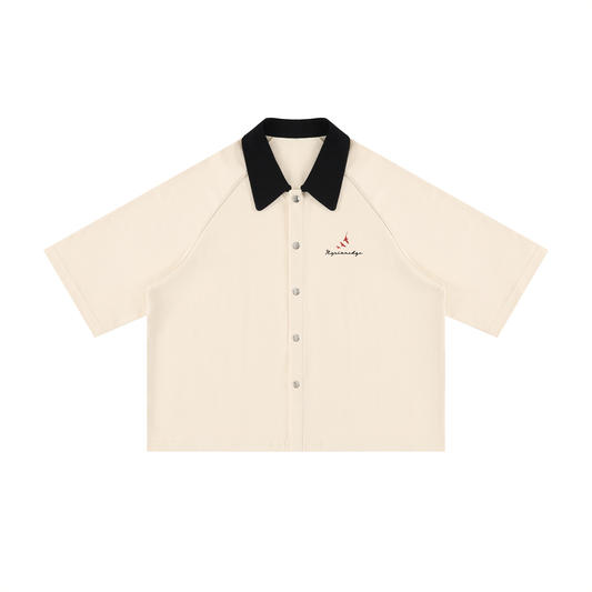 Essential Lesiure | Premium Oversized Color Block Boxy Shirt |  ILYRIANEDGE