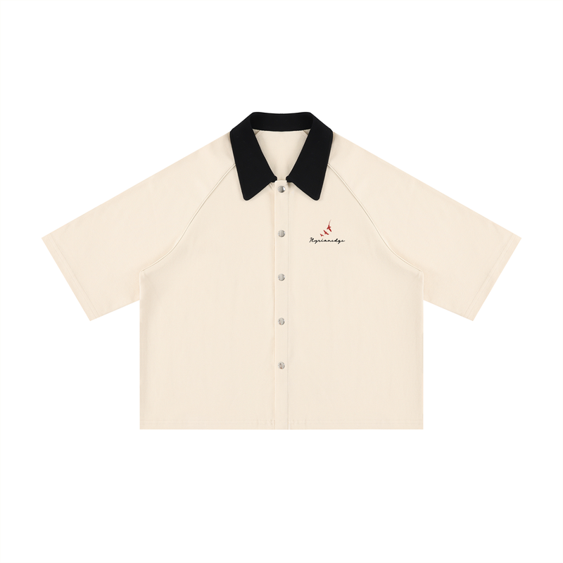 Essential Lesiure | Premium Oversized Color Block Boxy Shirt |  ILYRIANEDGE