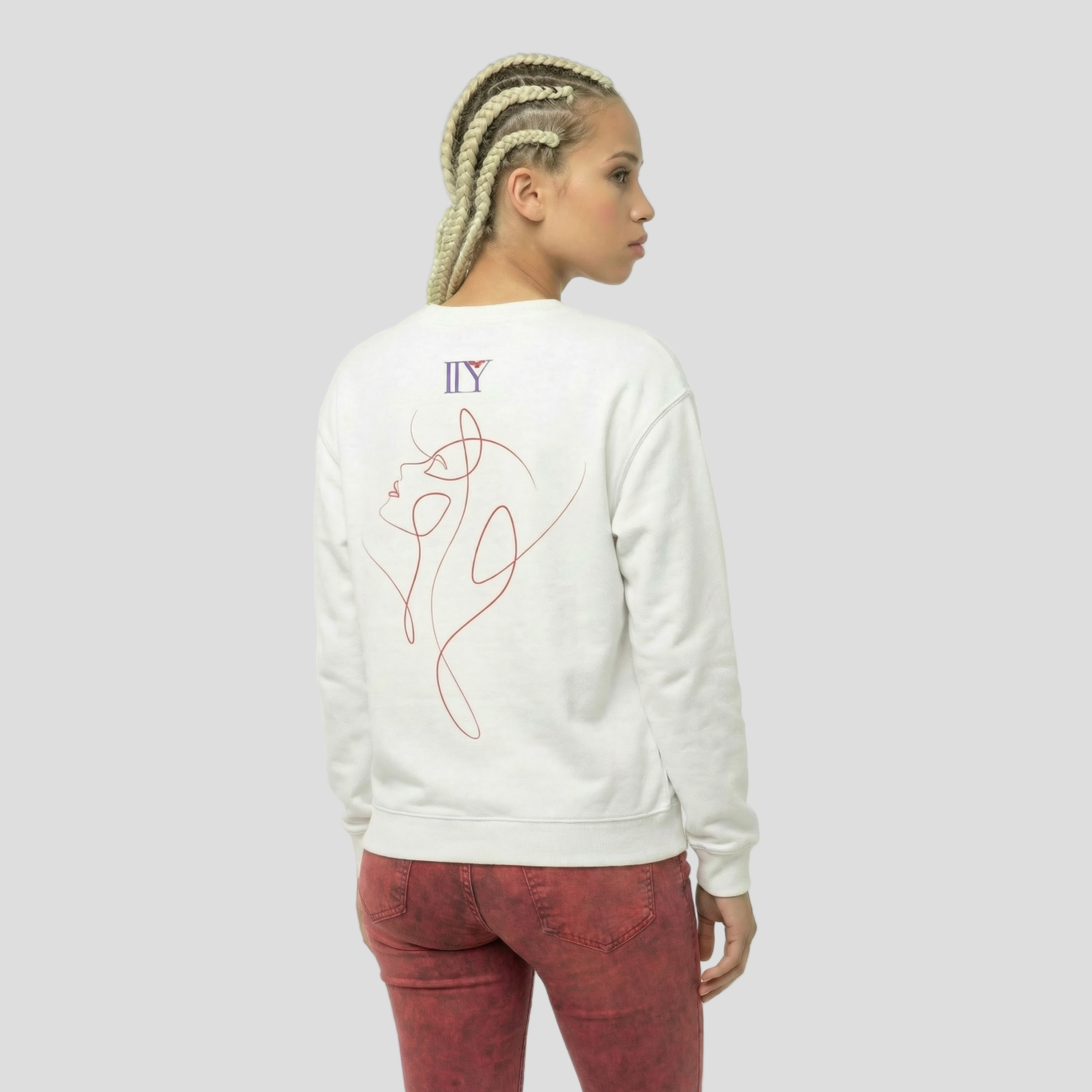 Simplicity Beauty | Oversized Sweatshirt | ILYRIANEDGE